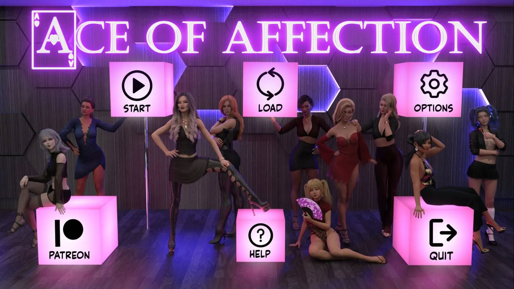 王牌特工0.2b AI汉化【SLG/汉化/动态/PC+安卓】/Ace of Affection【4.5G】