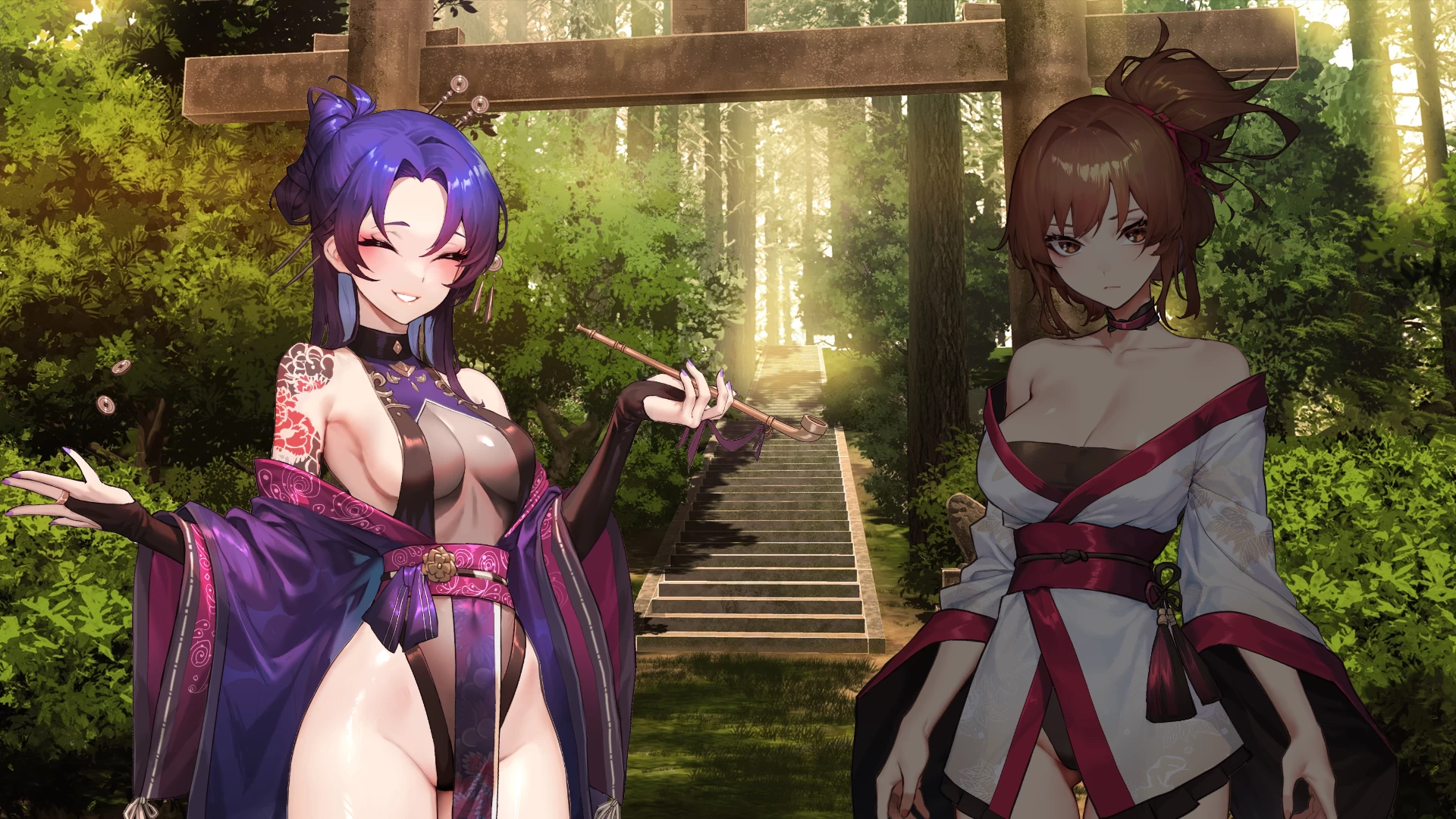 半妖忍少女Steam官方中文版【PC+卡牌SLG】【3.98G】