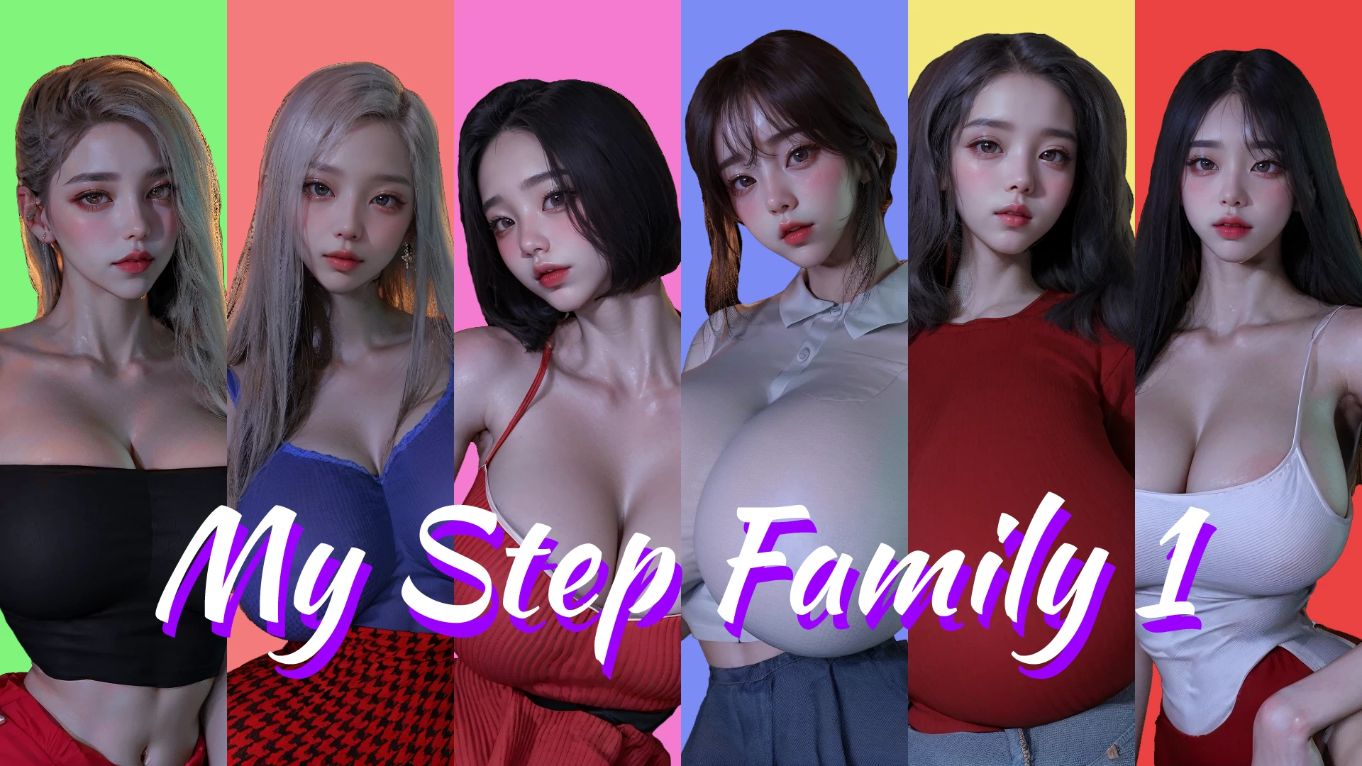我的继亲Ch2汉化版【PC+安卓+亚洲风SLG】/我的重组后宫家庭/My step family【4.8G】