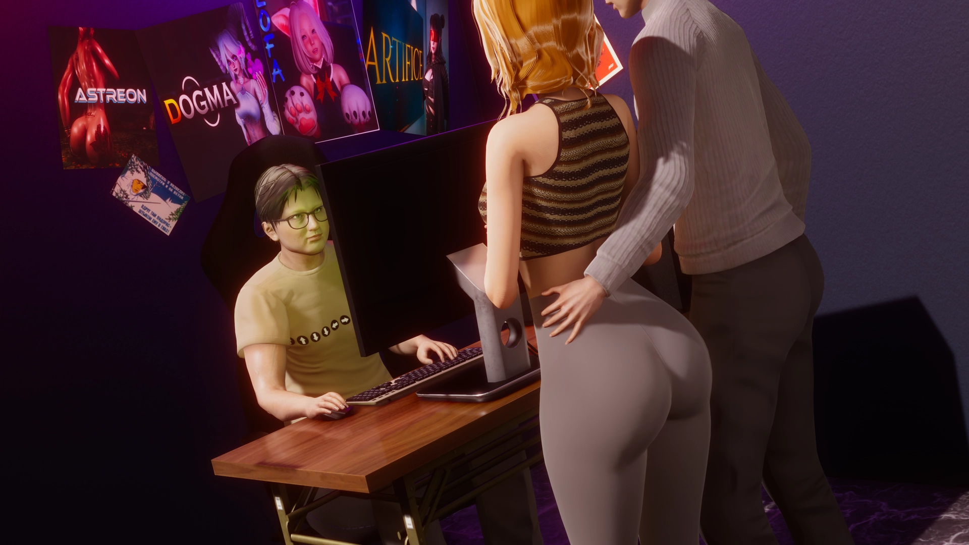 欲望驱动0.3.0官方中文版【安卓+PC+亚洲风SLG】/Driven by Desire【4G】