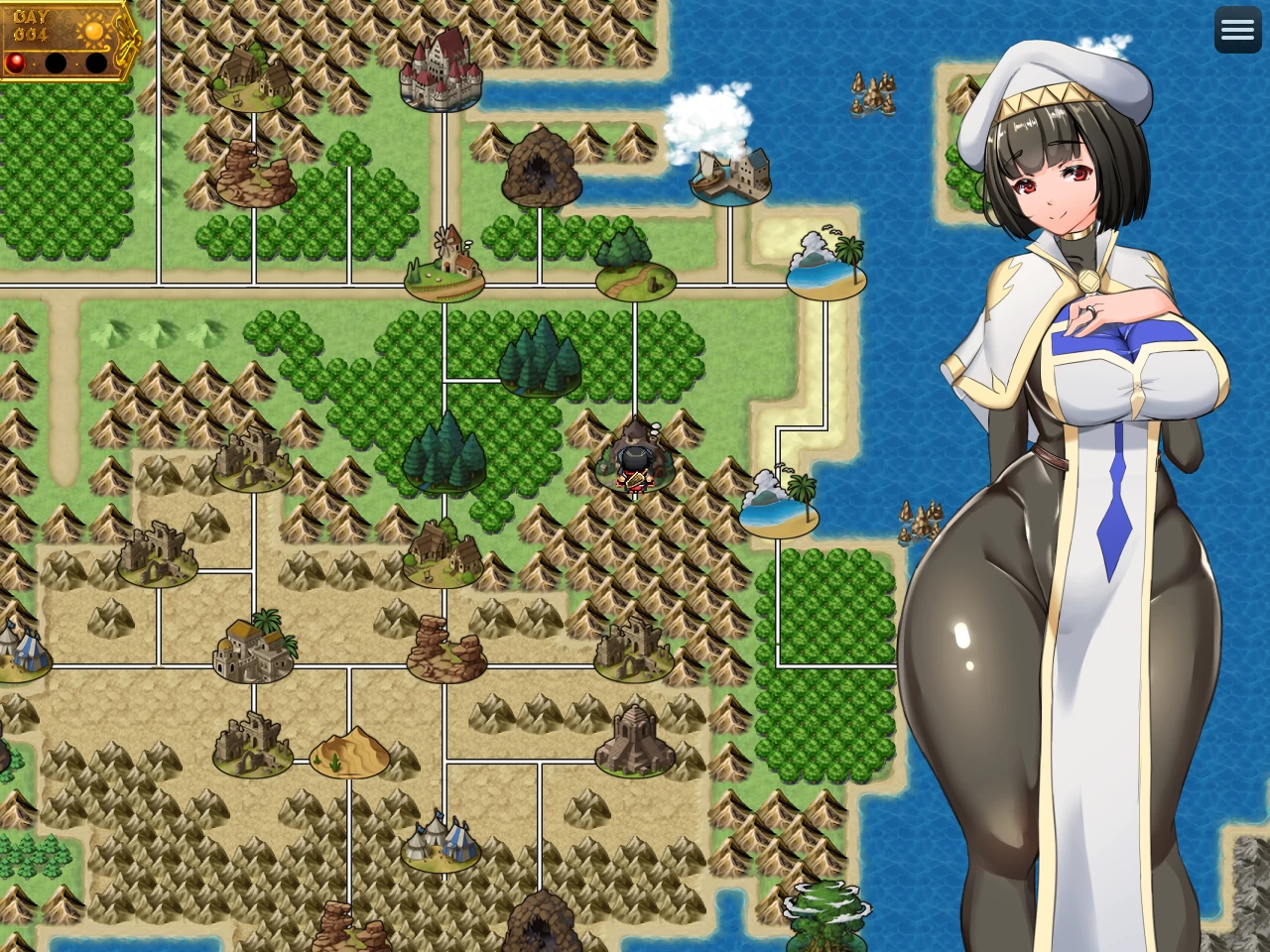 NTR女祭司2.01重置汉化版【PC+日式RPG+存档】/Nymphomania Priestess【4.7G】