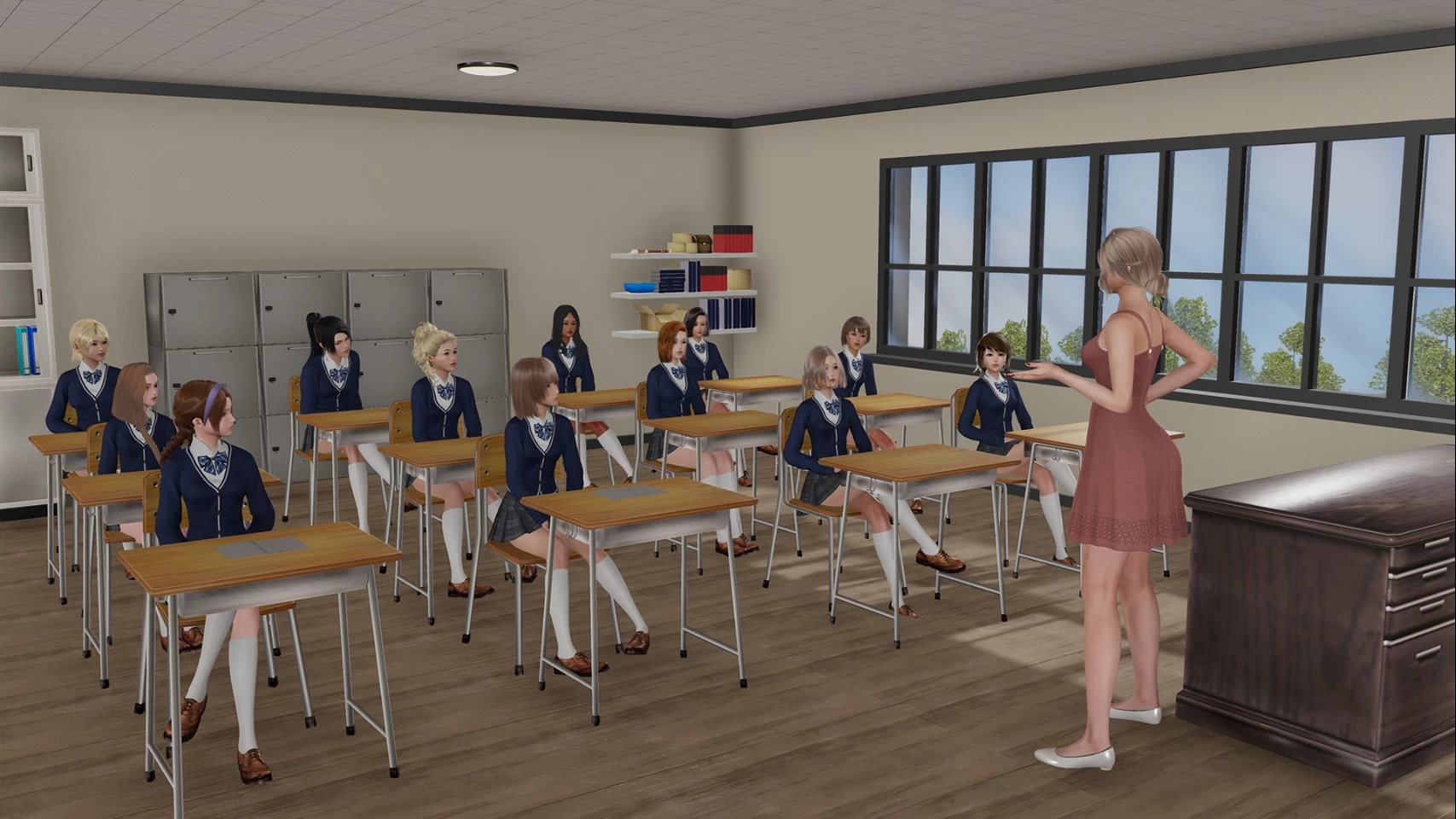 校长先生0.16.4.3汉化版【PC+安卓+亚洲风SLG/3D大作/精翻/调教】/The Headmaster【11.4G】