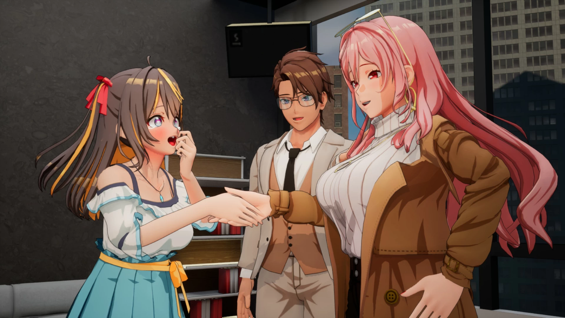 NTR偶像~梦想的约束2.04官中动态步兵版【全CG存档+3D动态步兵+NTR调教SLG】【3.6G】