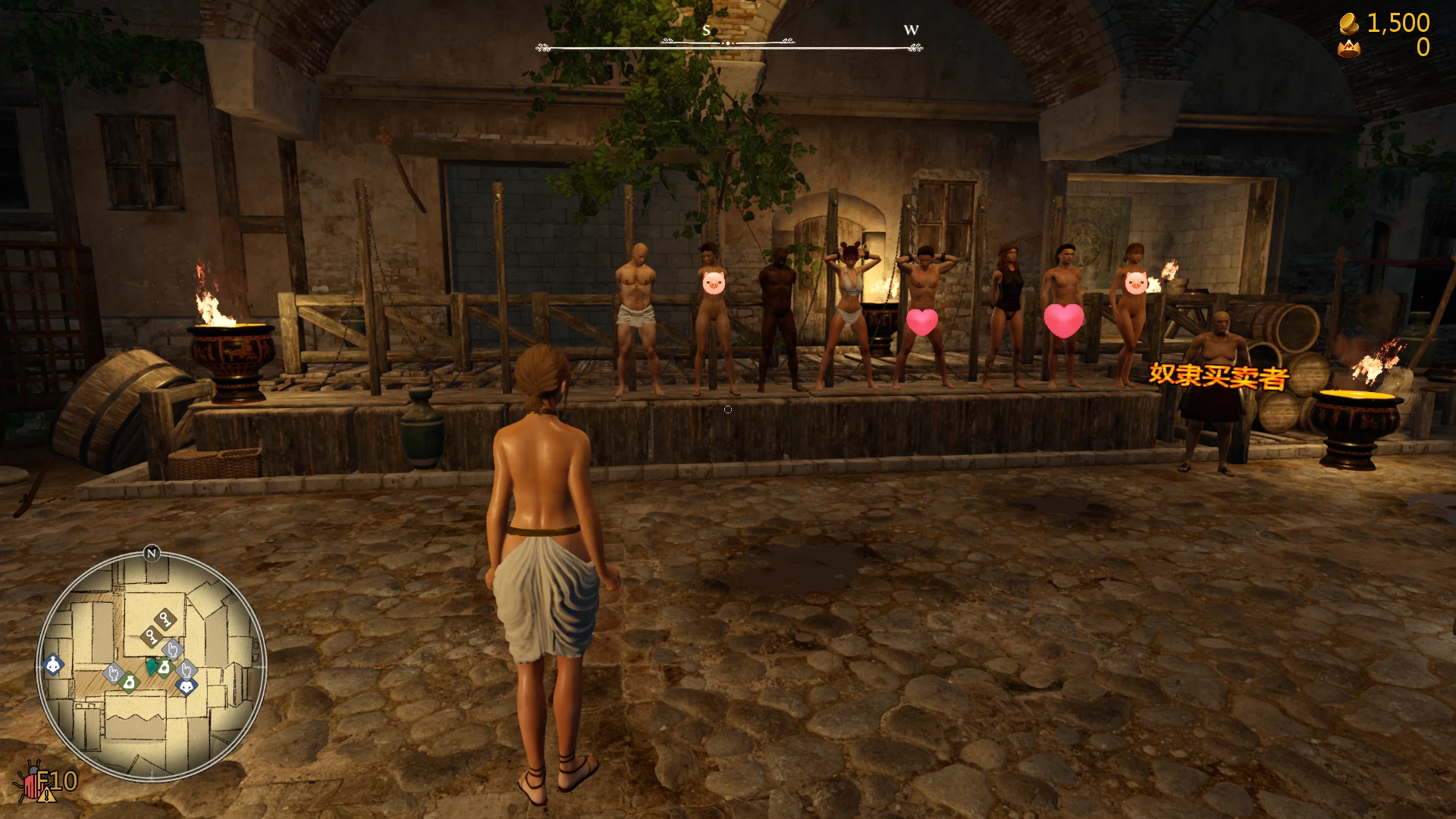 罗马的奴隶2.8.0官中版【PC+大型开放世界/爆款3D大作/全动态】/Slaves of Rome【5.7G】