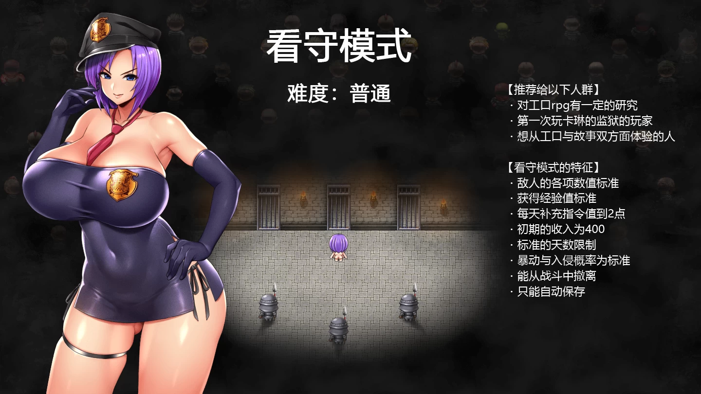 卡琳的监狱1.3.1.7 Steam官中步兵版【PC+日式RPG+作弊+全DLC】/Karryn's Prison【】
