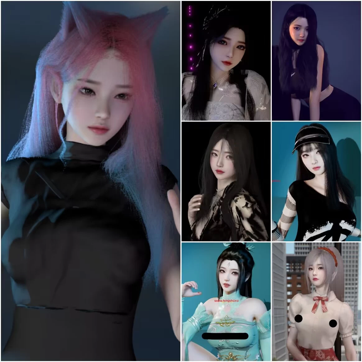 VAM游戏整合版【PC+场景卡+人物卡】/【90G】