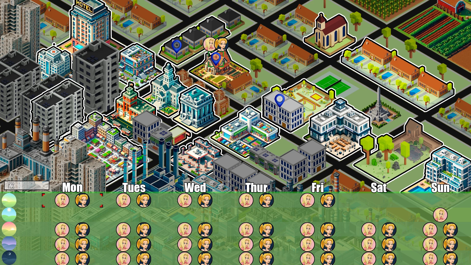 都市恶魔:重制版0.8.2外挂汉化版【PC+欧美漫画风RPG】/Urban Demons: Remake【2.63G】