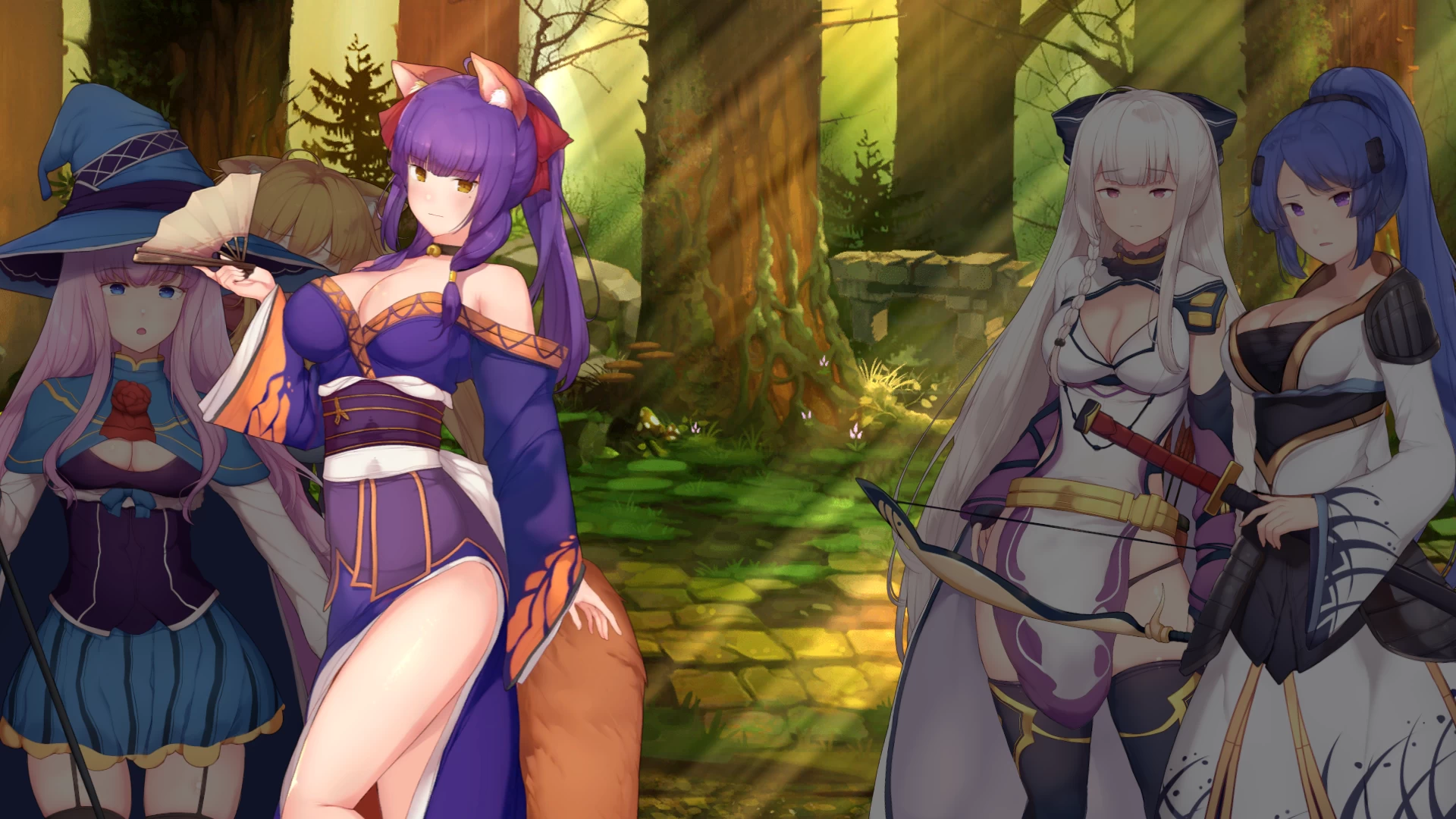 神秘世界的美丽俏女神官方中文步兵版【PC+塔防SLG/存档】/H版王国保卫战/Beautiful Mystic Defenders【2.6G】