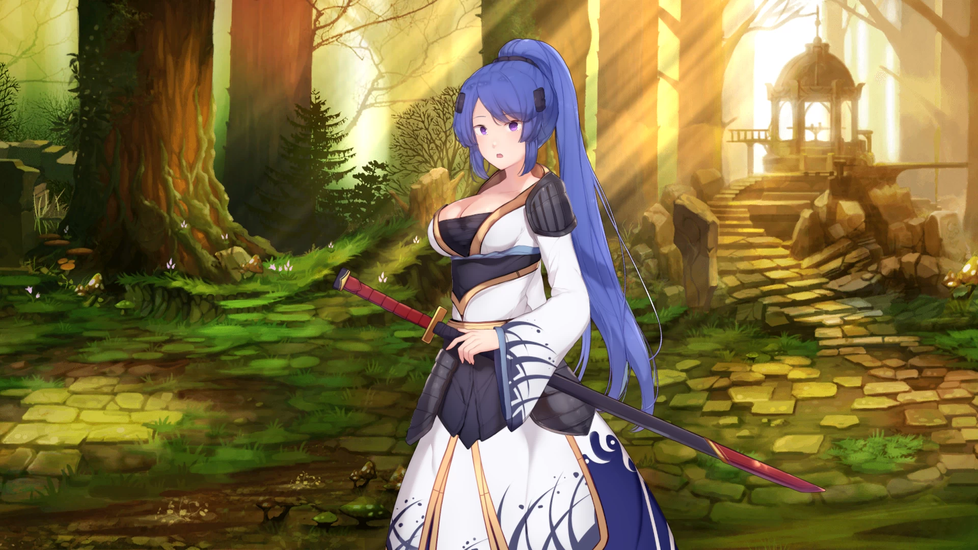 神秘世界的美丽俏女神官方中文步兵版【PC+塔防SLG/存档】/H版王国保卫战/Beautiful Mystic Defenders【2.6G】