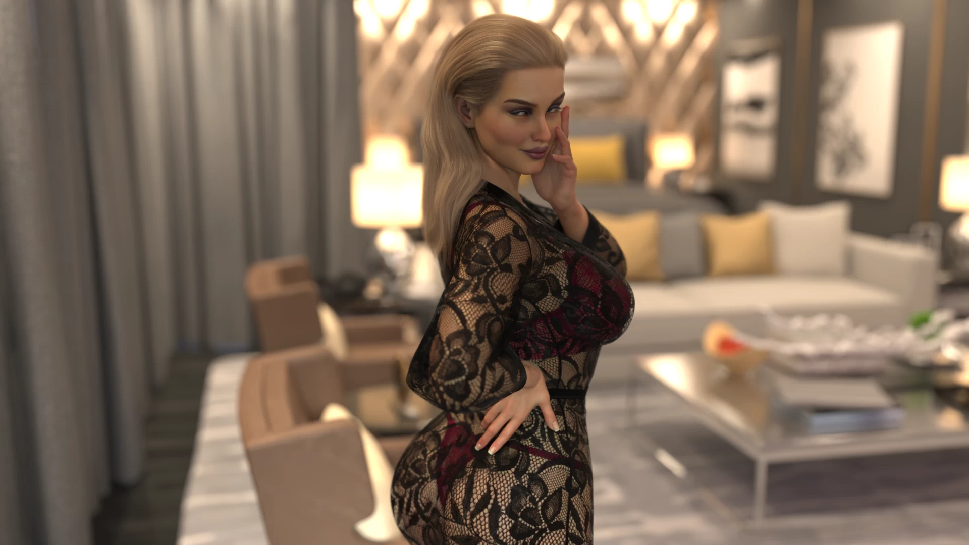 熟女痴迷0.1.9汉化版【PC+安卓+欧美SLG/熟女】/MILF Obsession【7G】