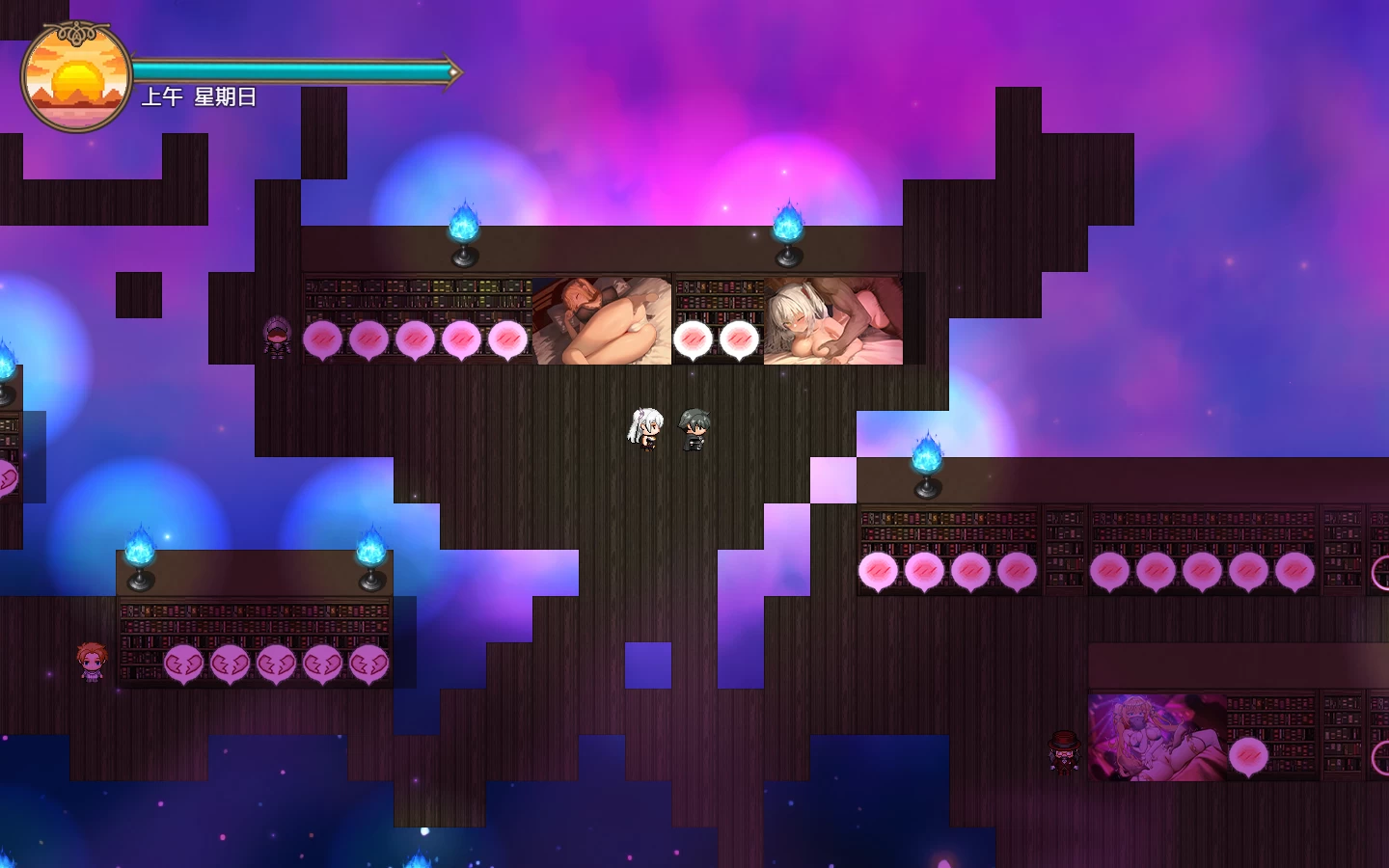 影色渐染~阿斯林顿的妹神官1.03官中步兵版【PC+日系RPG/SLG+全CG存档】/Fallen Priestess My sister's demonic bloodline【3.3G】