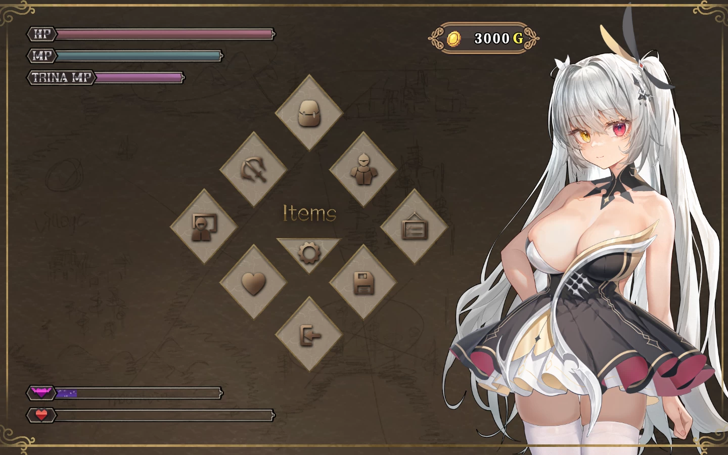 影色渐染~阿斯林顿的妹神官1.03官中步兵版【PC+日系RPG/SLG+全CG存档】/Fallen Priestess My sister's demonic bloodline【3.3G】