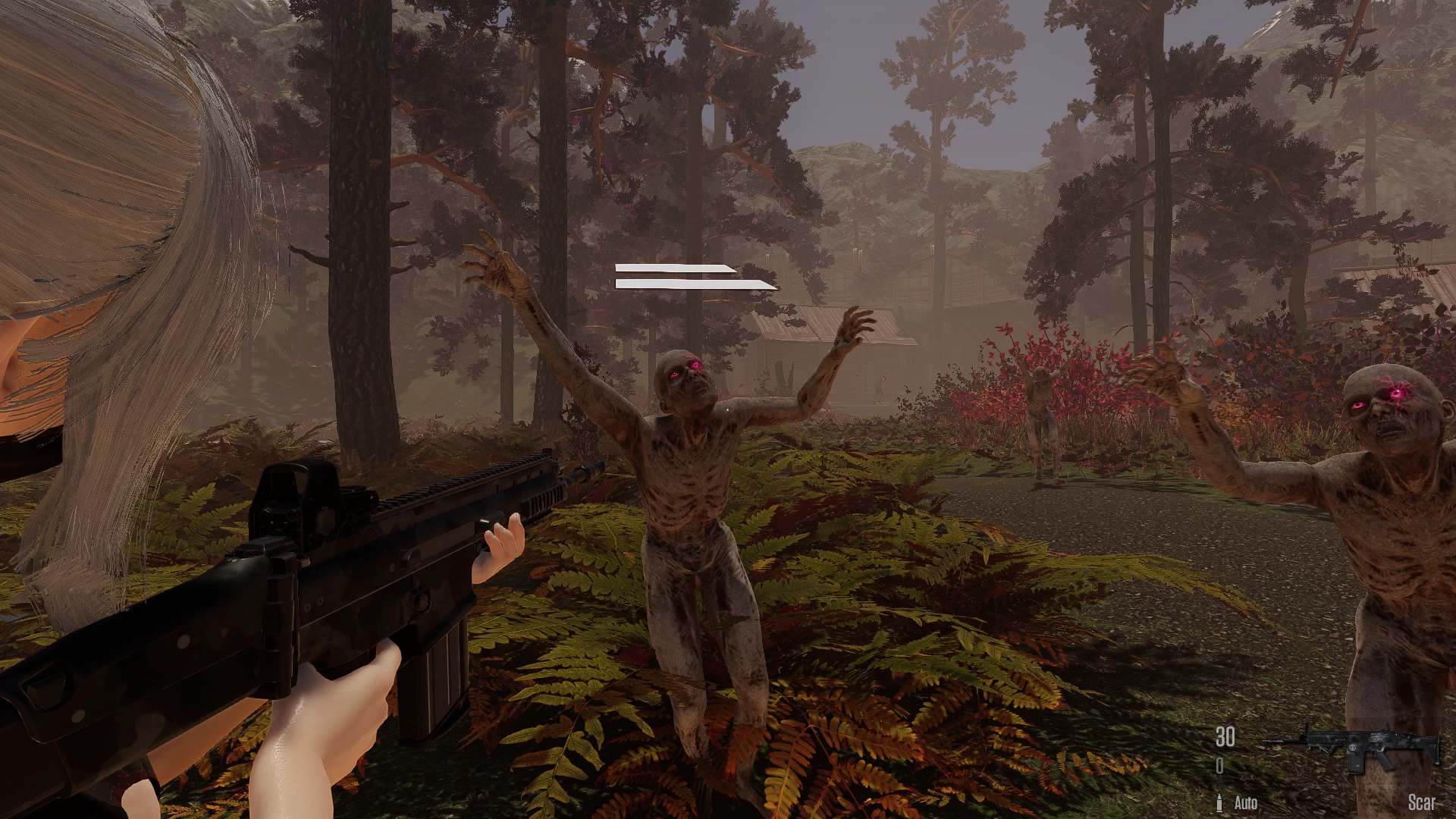 怒光尸潮0.7a_full英文原版【PC+枪战射击FPS/美女打僵尸/战败H/换装/捏人】/Too Much Light【10G】