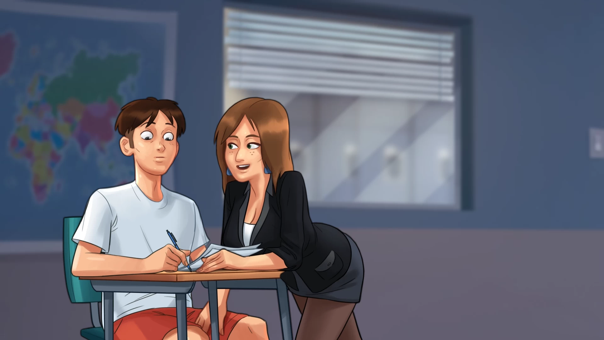 夏日传说21.0.0wip.6705高清重制外挂汉化版【PC+欧美卡通SLG/沙盒】/Summertime Saga【2G】