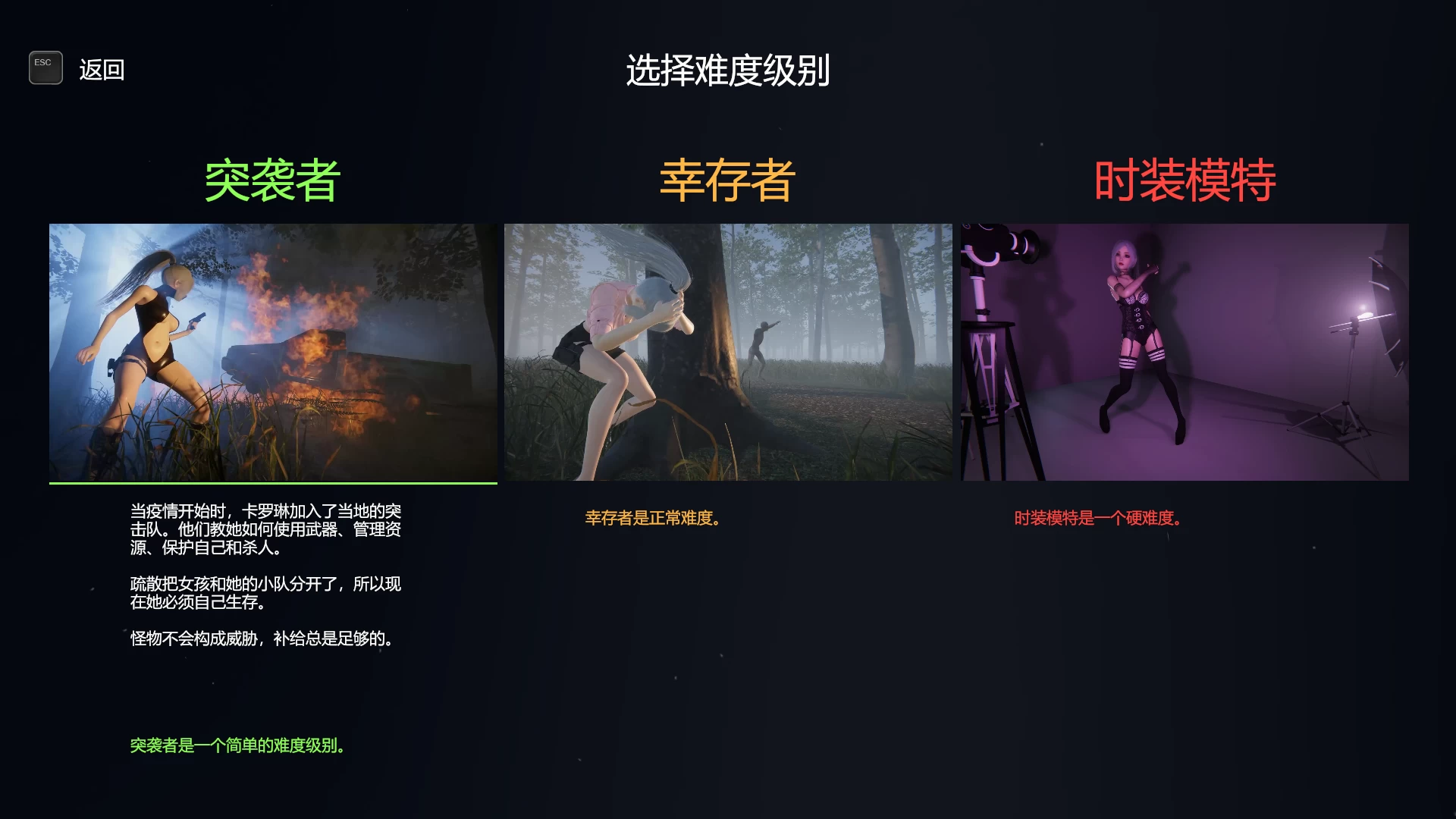 怒光尸潮0.7a_full外挂汉化版【PC+枪战射击FPS/美女打僵尸/战败H/异种X/换装/捏人】/Too Much Light【10G】