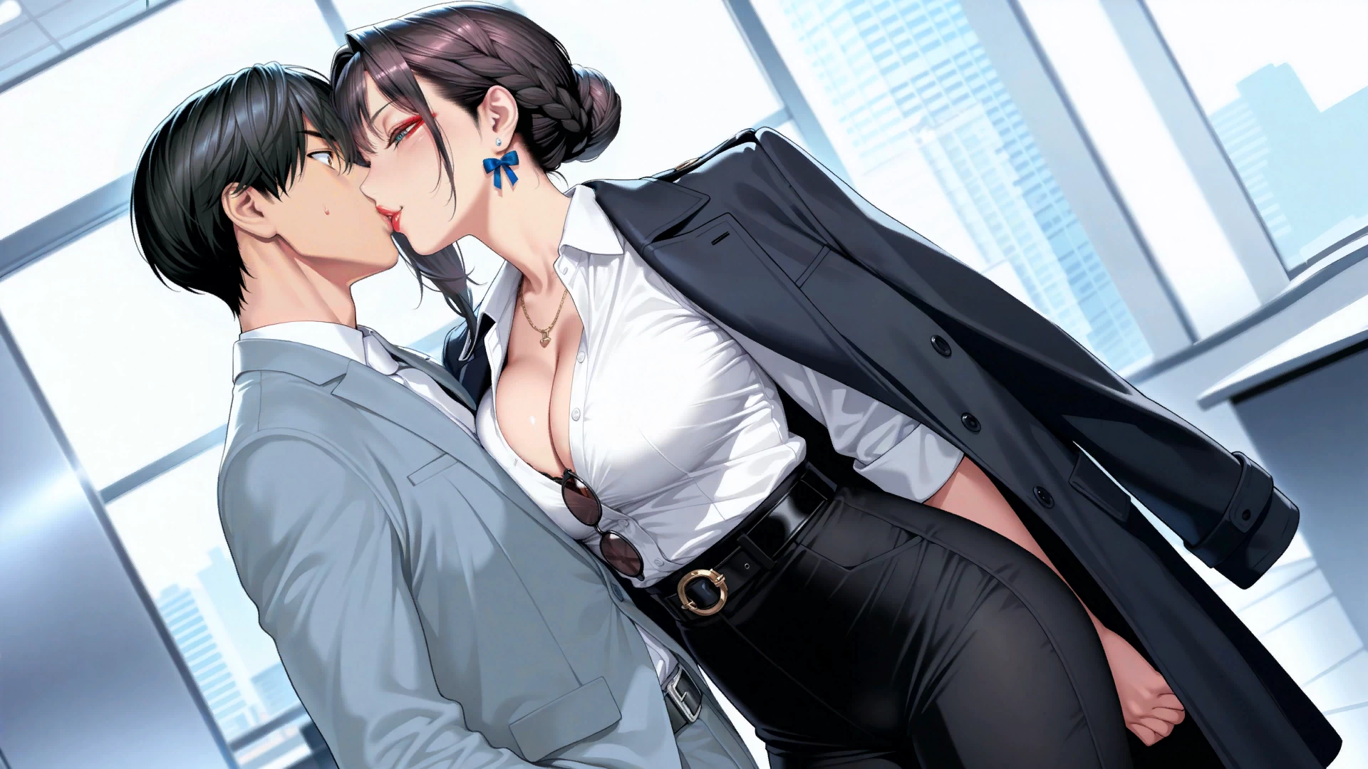 办公室熟女韵事官中步兵版【PC+日系SLG+画廊全开存档】/Lust Office MILFs【1.5G】