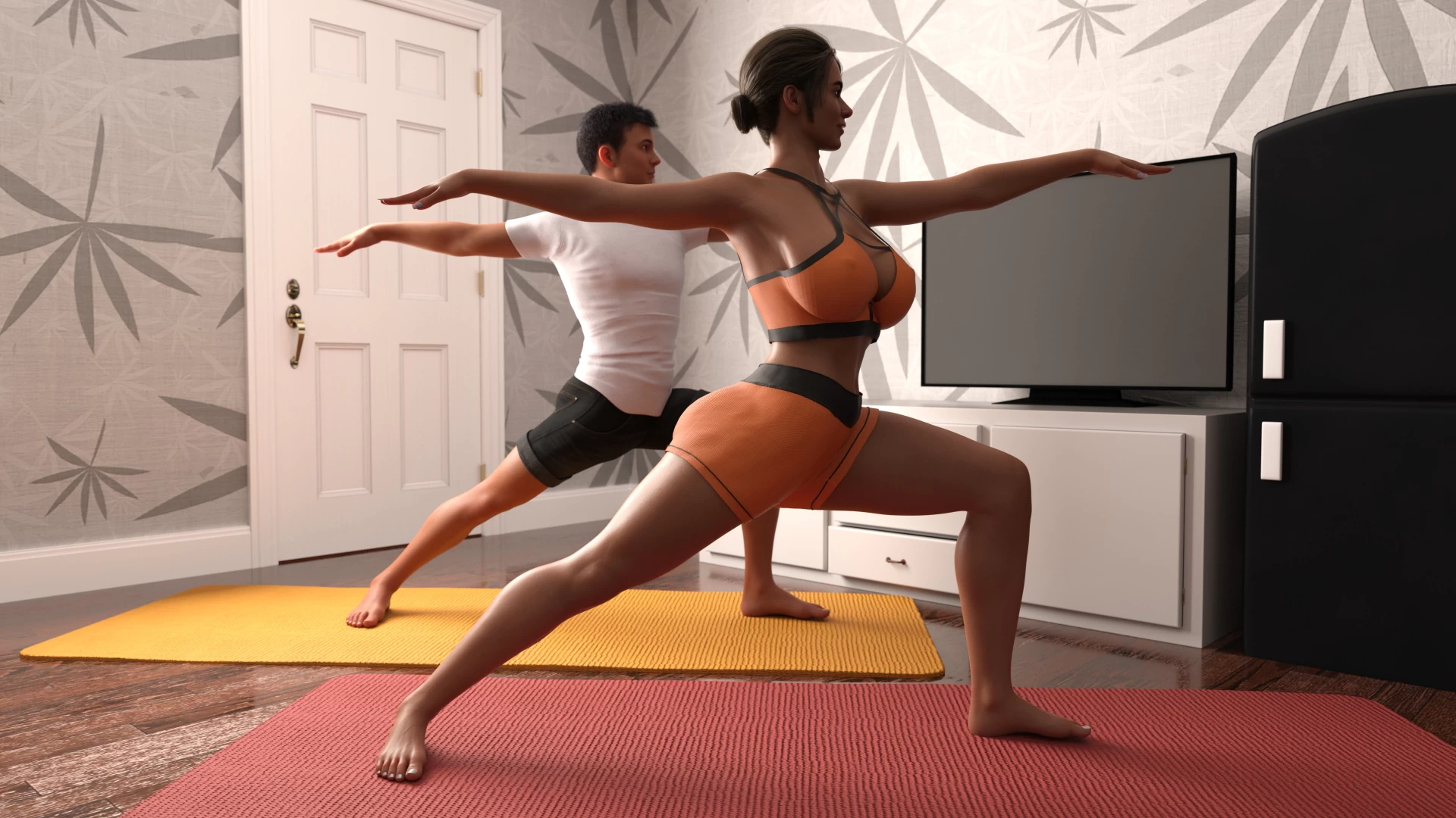 困难时期0.67.1汉化版【PC+安卓+欧美SLG】/拮据时光/Straitened Times【7.1G】