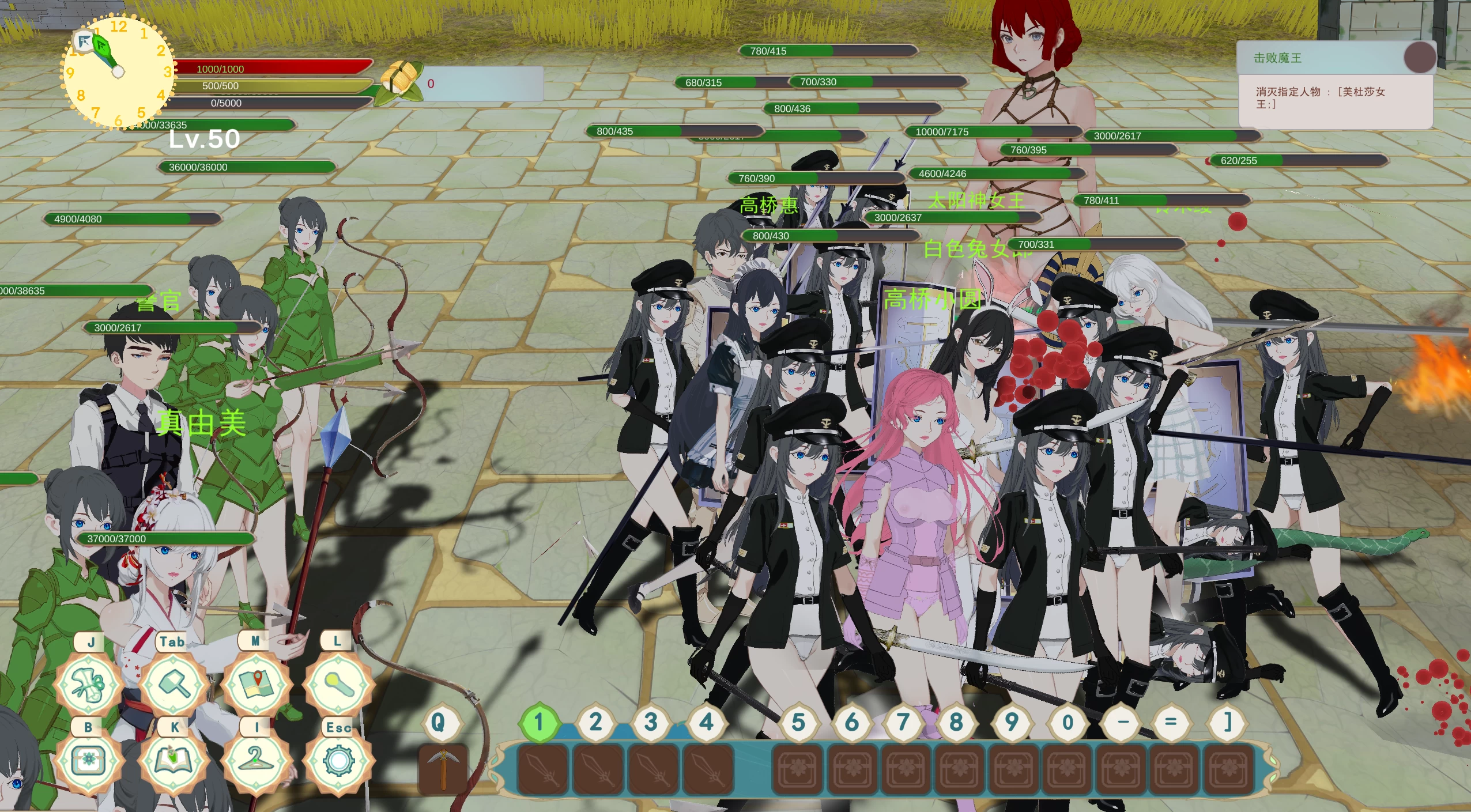 [生存建设SLG官中动态PC] 农耕英雄的皇家后宫 Farming Hero’s Royal Harem 【780M】