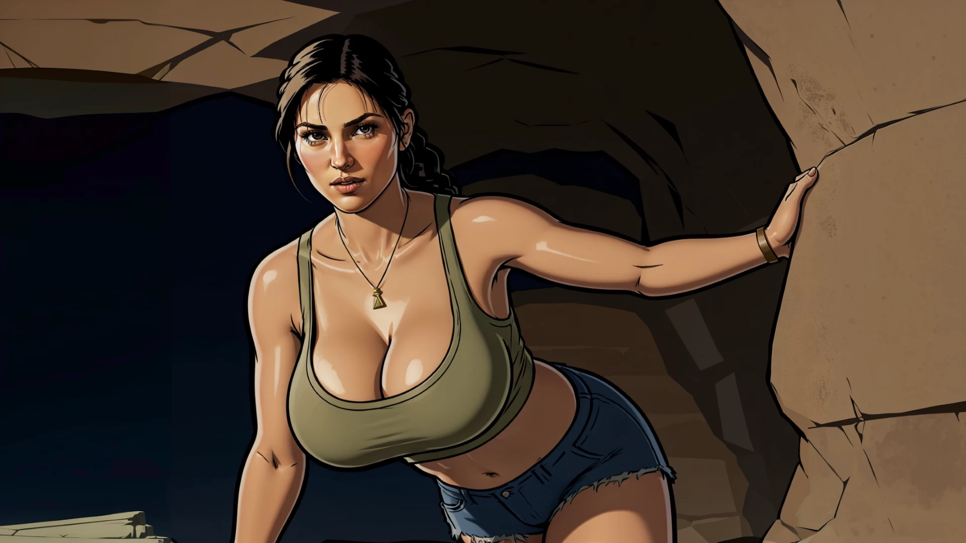 命运之墓Ch.3_0.1外挂完美汉化版【PC+安卓生肉+欧美卡通SLG】/Tomb of Destiny【2.6G】