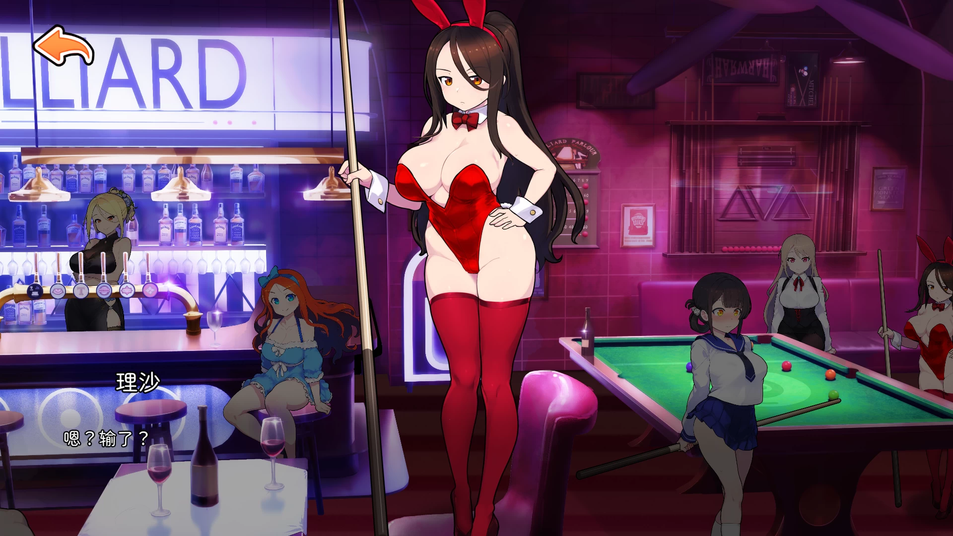 天使俱乐部Steam官中步兵版【PC+台球宝贝SLG/日系ADV/动态】/Angel Club【1G】2025 .12.16发售