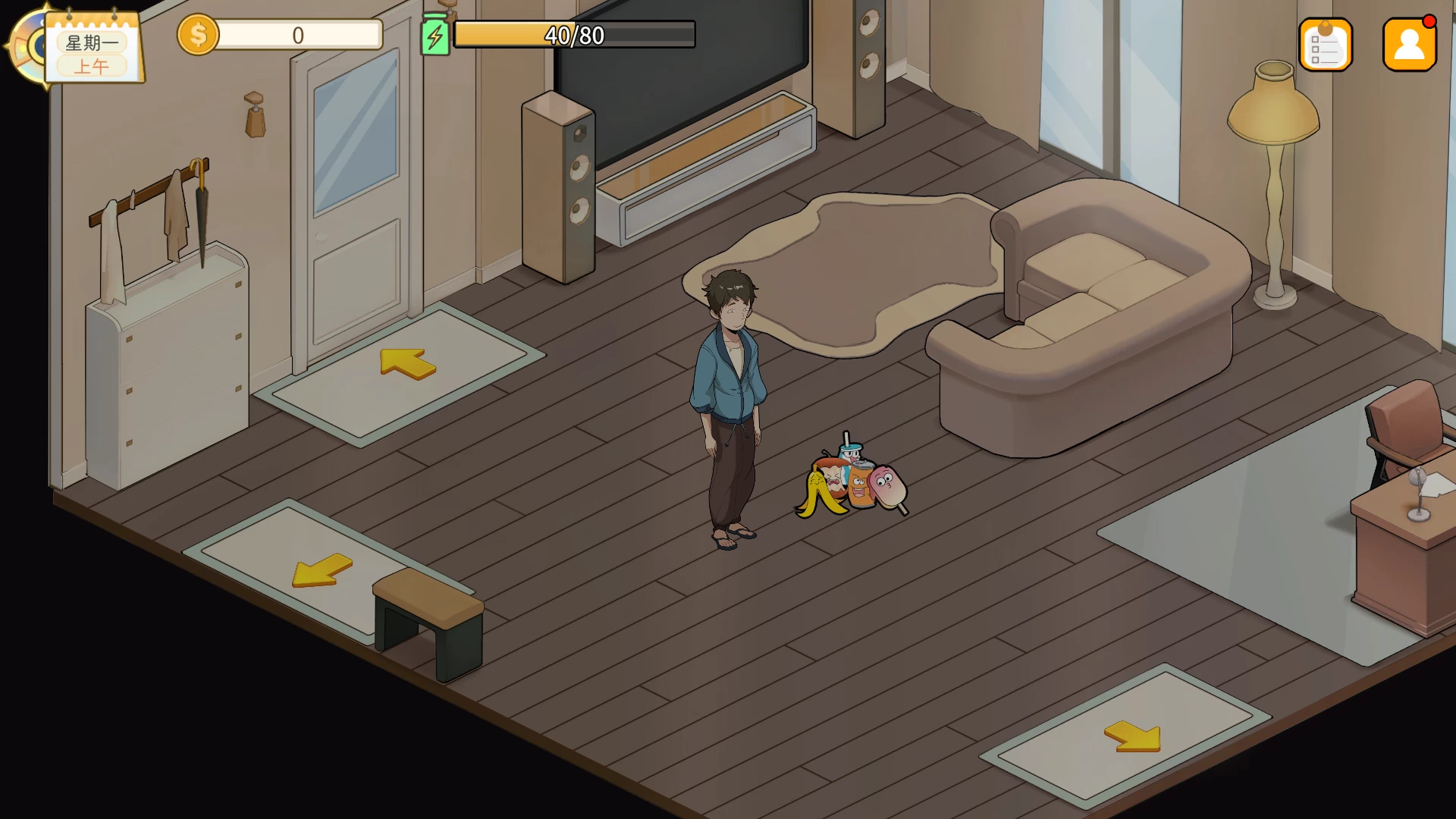 蘑菇岛打工日记1.0.2官中步兵版+存档 [1+1G]