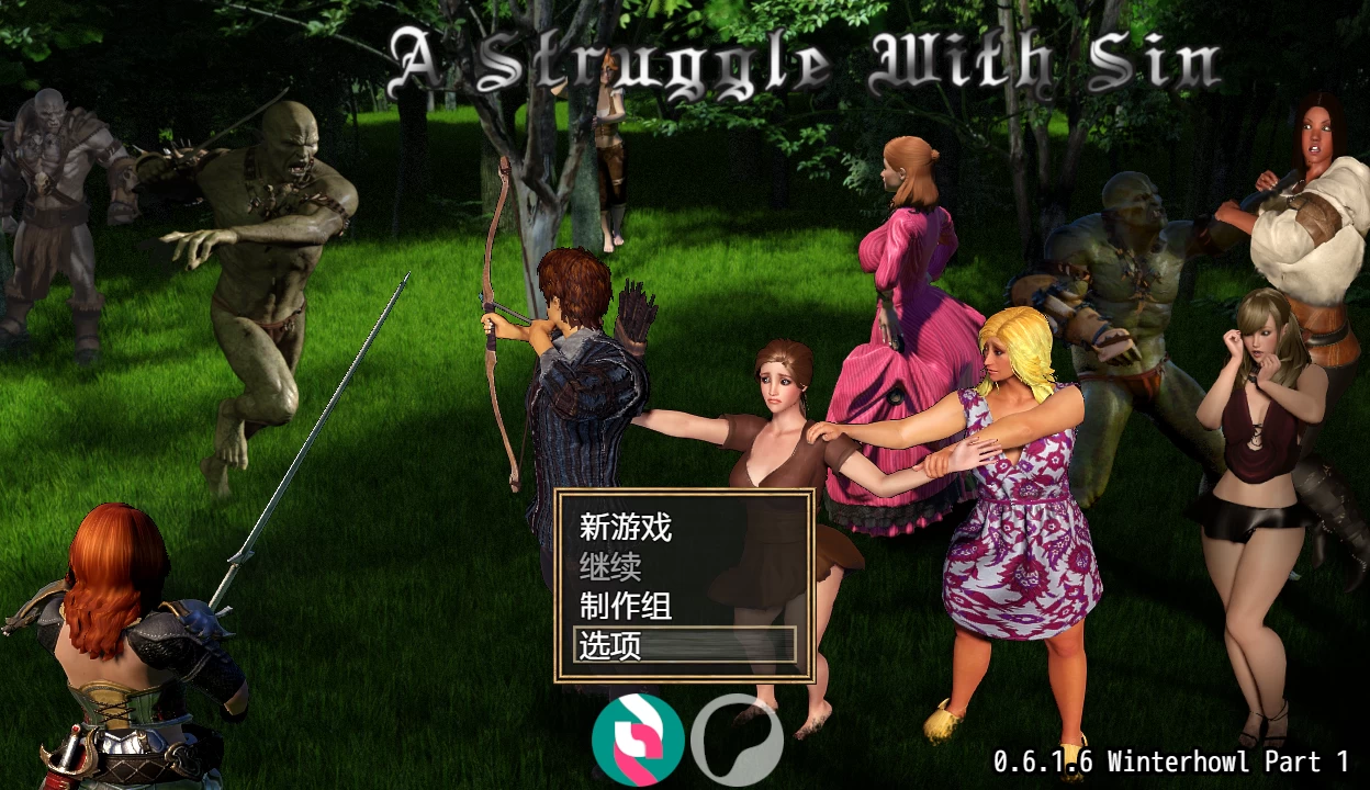 原罪之战0.6.1.6外挂完美汉化版【PC+3D欧美RPG/冒险/动态/战斗/回合制】/与罪的斗争/A Struggle with Sin【4.2G】