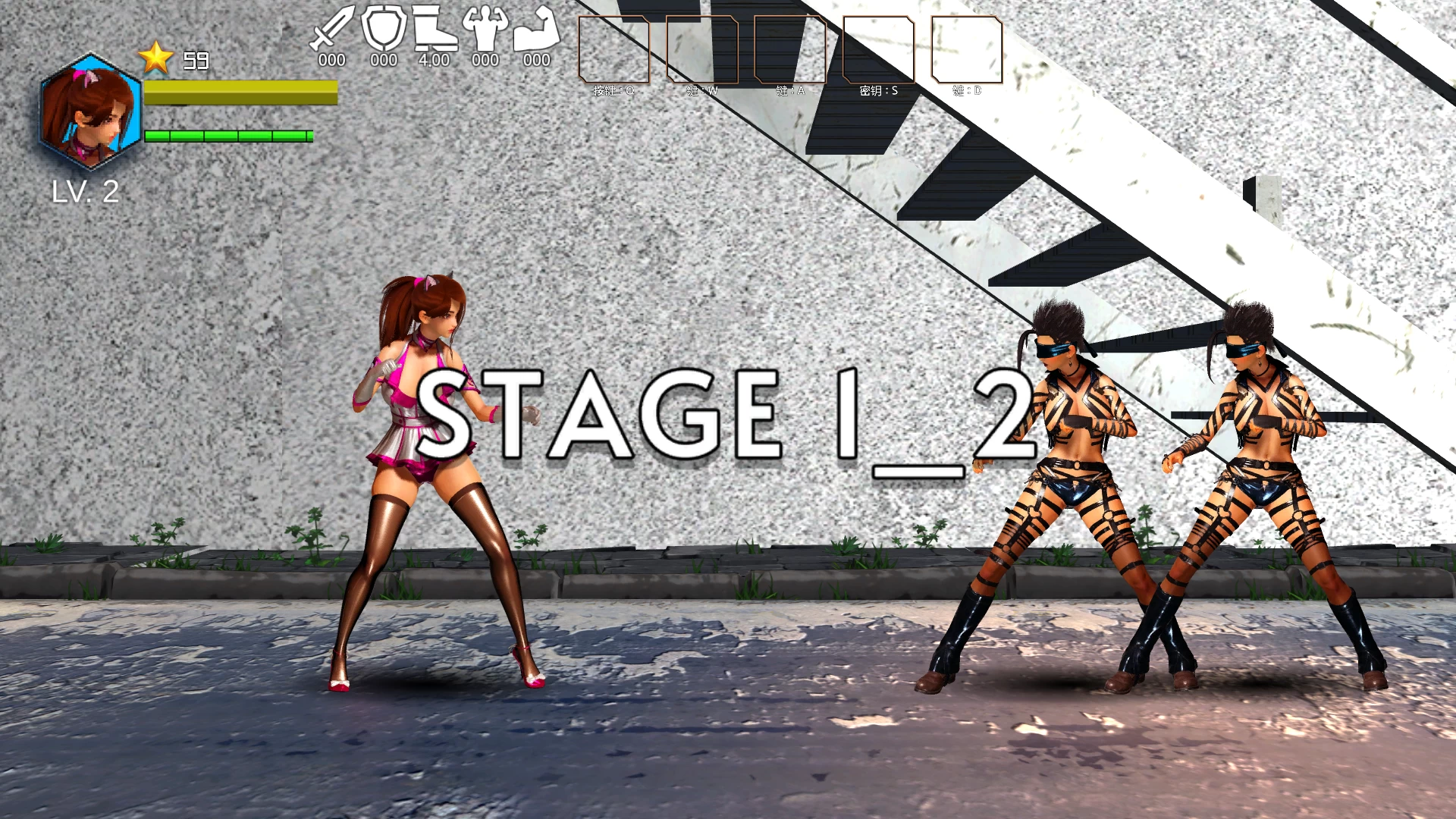 猫女0.6.9外挂完美汉化版【PC+动作ACT/怀旧街机/战败H】/CatWoman – Adult Only【5.7G】