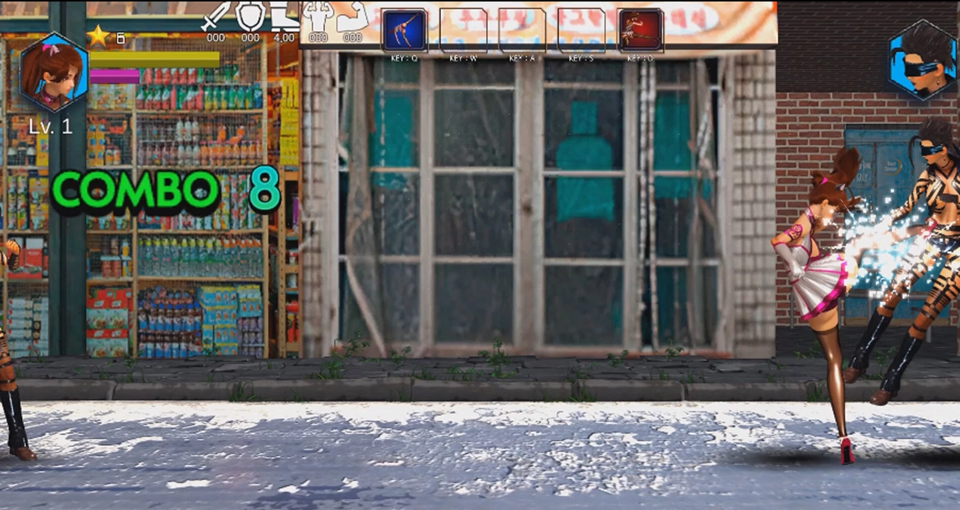 猫女0.6.9外挂完美汉化版【PC+动作ACT/怀旧街机/战败H】/CatWoman – Adult Only【5.7G】