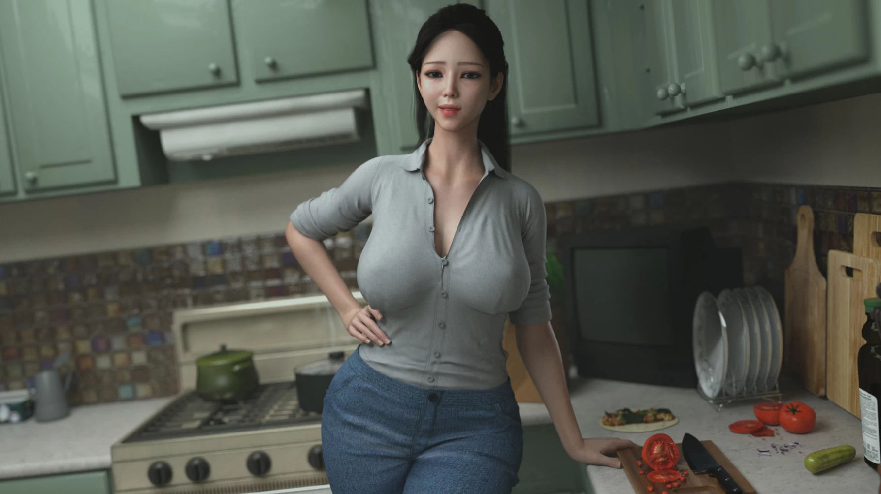 爱与诱惑S1-S2Ep8汉化版【PC+安卓+全家桶SLG/神级建模】/Love And Temptation【8.5G】