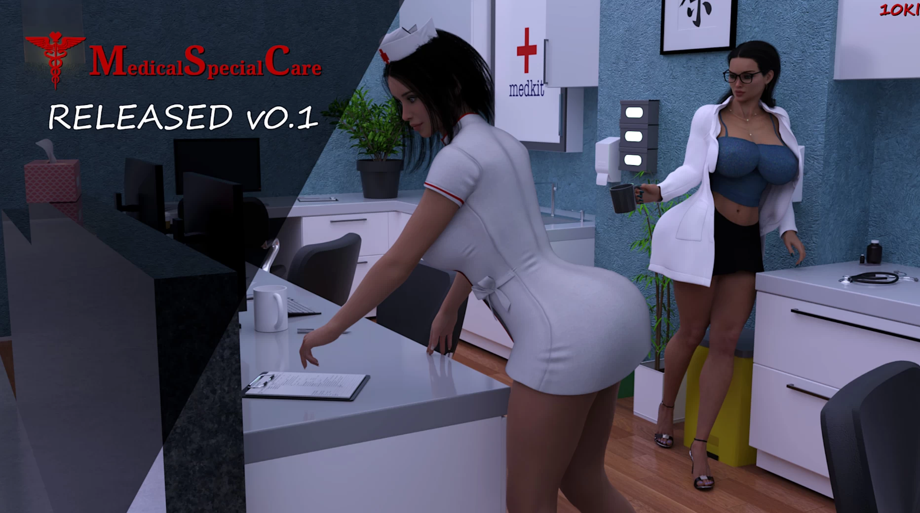 医疗特别护理0.7.5赞助汉化版【PC+安卓+欧美SLG】/Medical Special Care【6.58G】