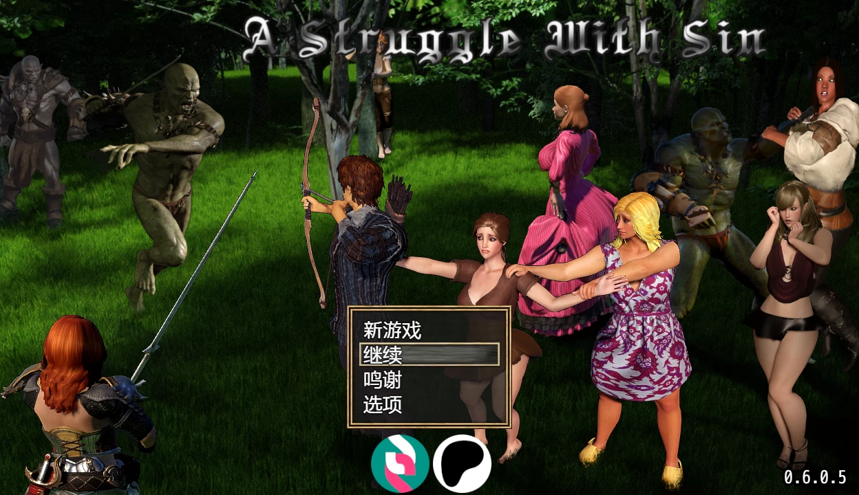 原罪之战0.6.0.5精翻汉化版【PC+欧美RPG/大作/NTR】/A Struggle with Sin【3.16G】
