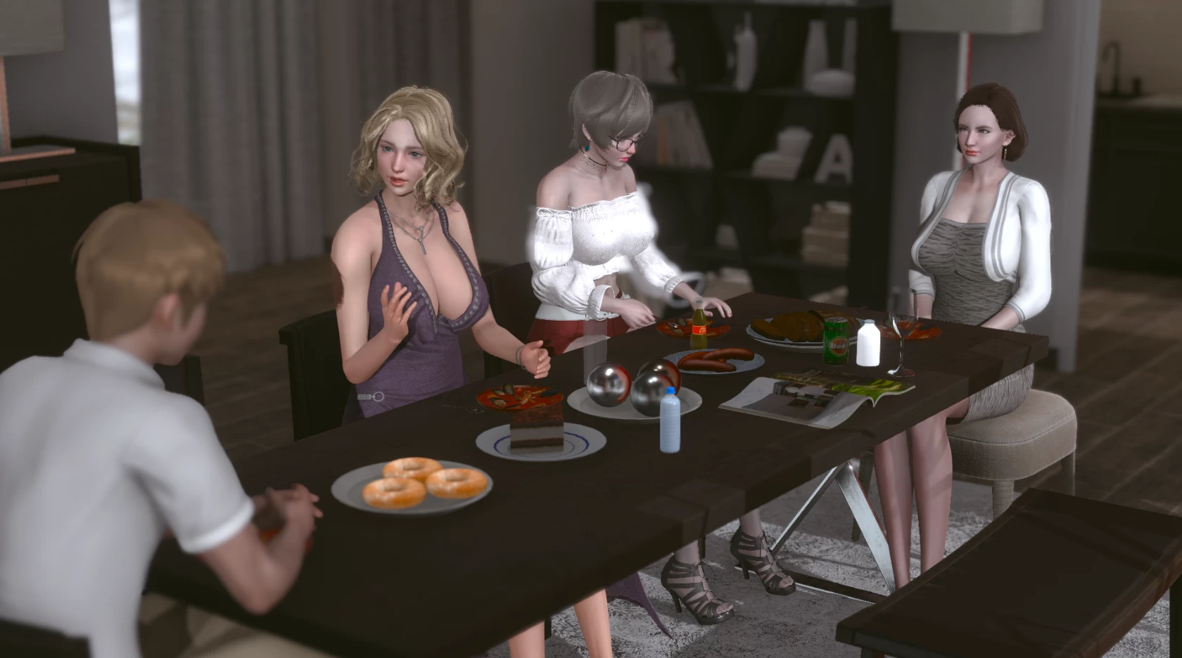 欲望小镇0.90汉化版【PC+安卓+亚洲SLG游戏】/欲望村/鱼丸小镇/Lust Village【8.1G】