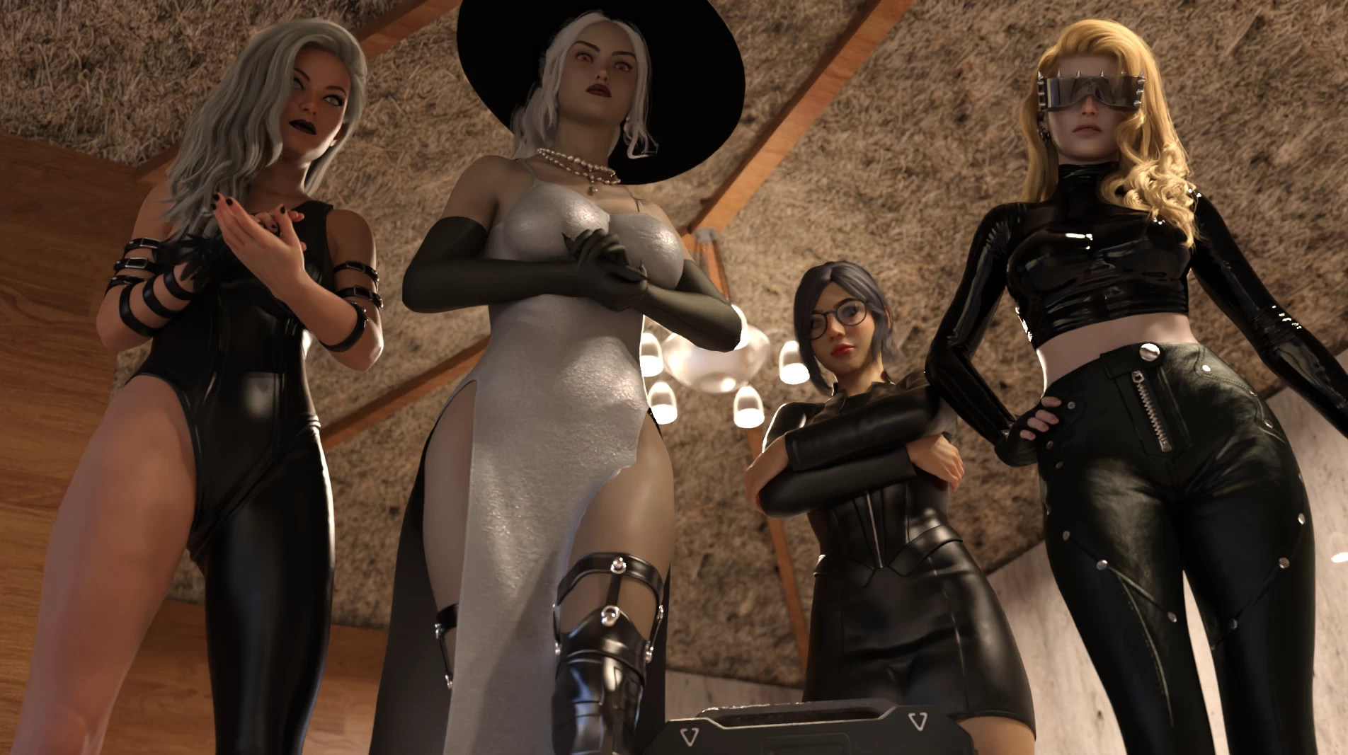 致命女人：女虐与谍战的世界 官中步兵版【PC+欧美SLG/动态】/Lethal Women World of Femdom and Espionage【2.54G】