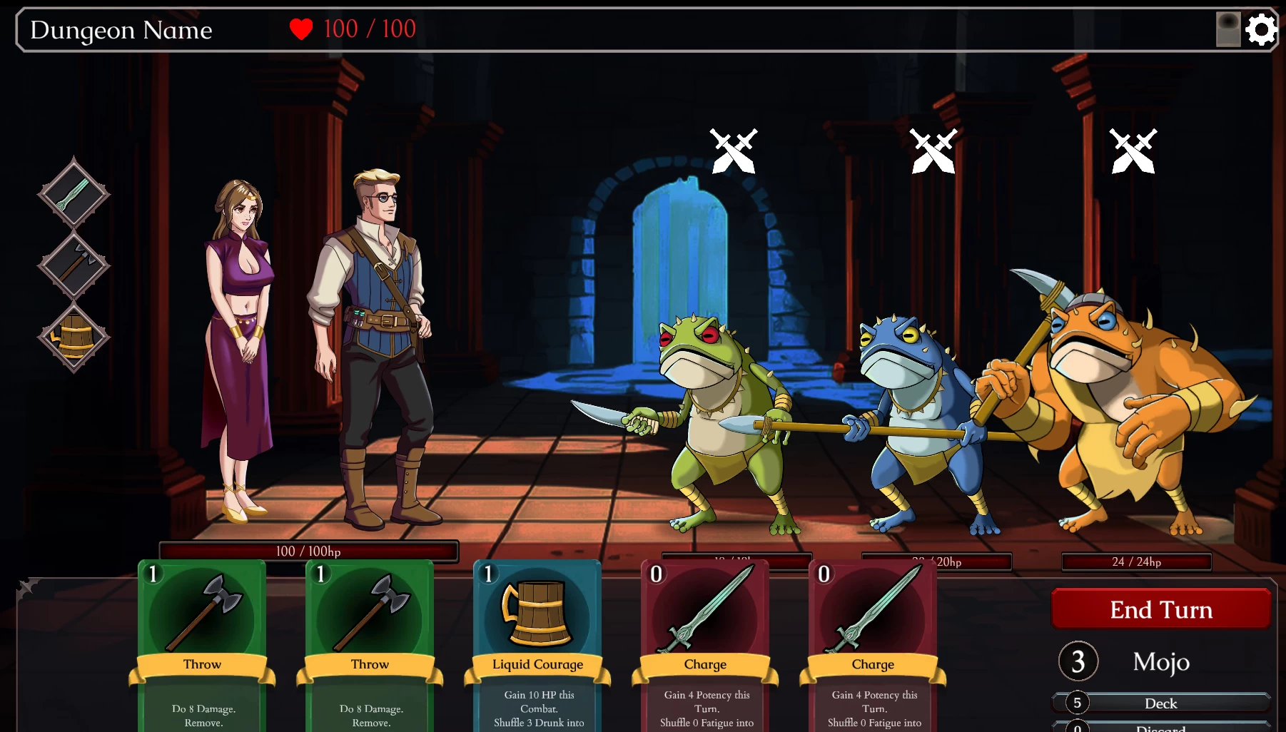 罪人登录0.18.1h外挂完美汉化版【PC+安卓生肉+欧美漫画风SLG/步兵/卡牌】/Sinners Landing【6.5G】