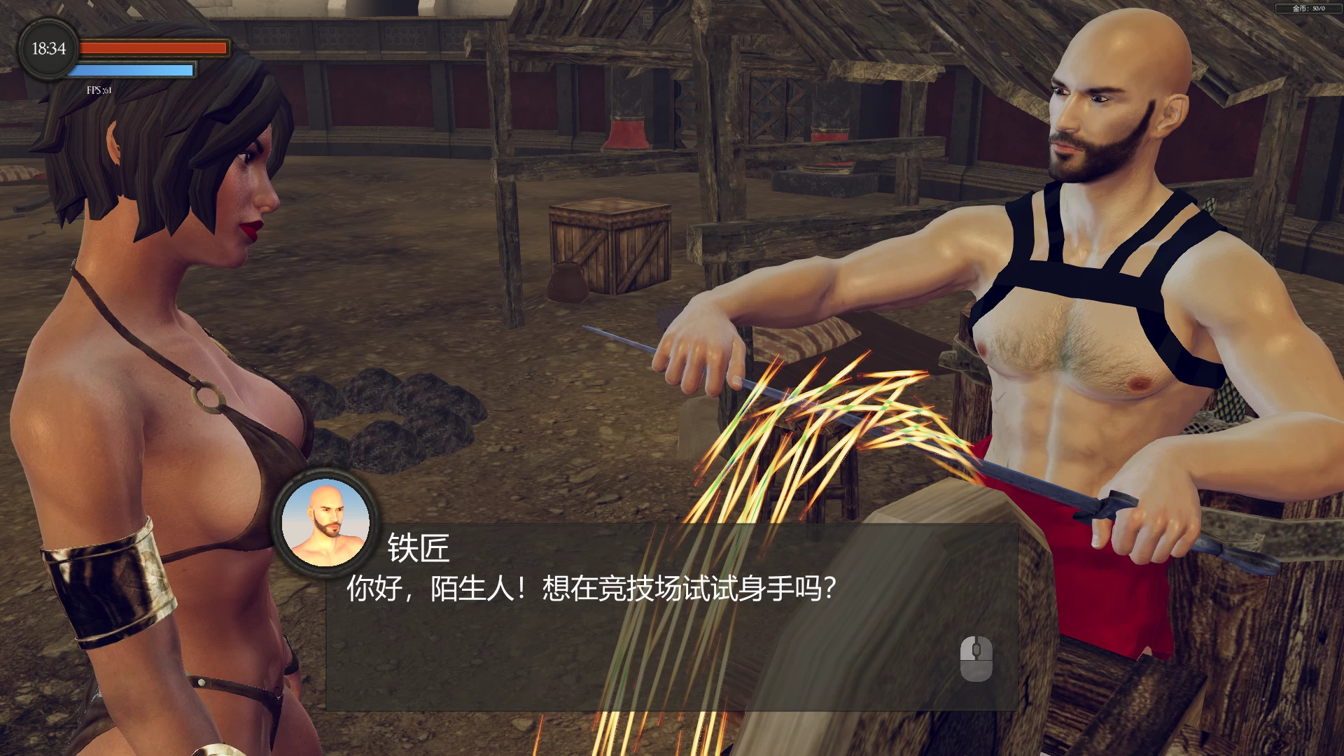 最后的野蛮人0.9.39外挂完美汉化版【PC+大型ACT动作/3D互动/异种J+作弊】/The Last Barbarian【8.1G】