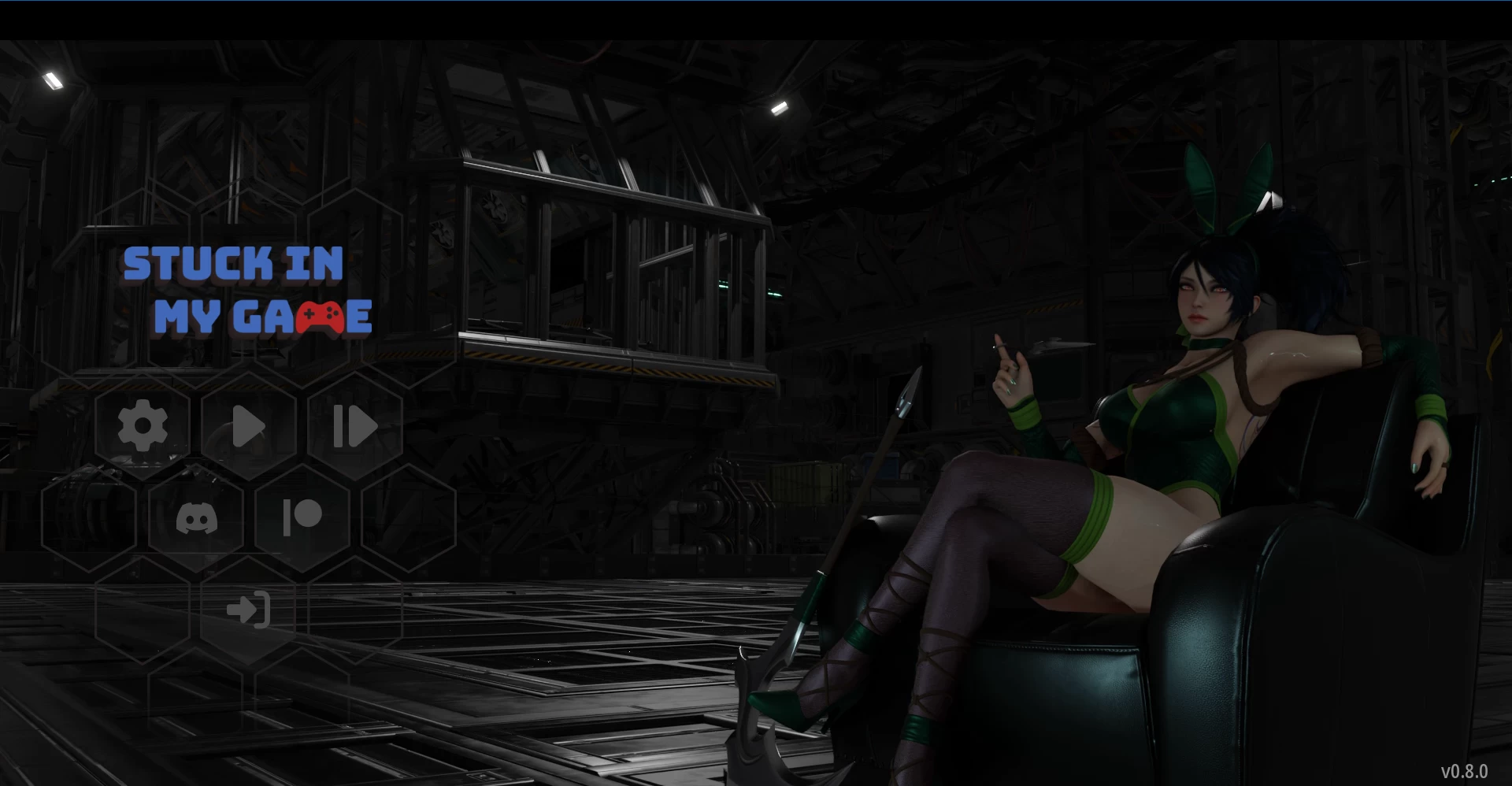 卡在我的游戏中0.5.2汉化版【PC+安卓】【欧美SLG/汉化/动态】/Stuck In My Game【更新/860M】