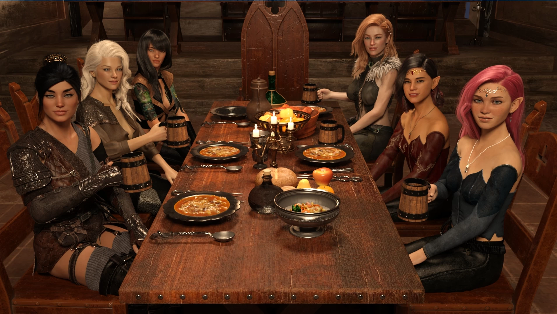 英灵殿：莉莉丝崛起3.0.7s官中步兵版【PC+3D欧美SLG/奇幻/后宫/怪物女】/Valhalla: Lilith Rising【5.56G】