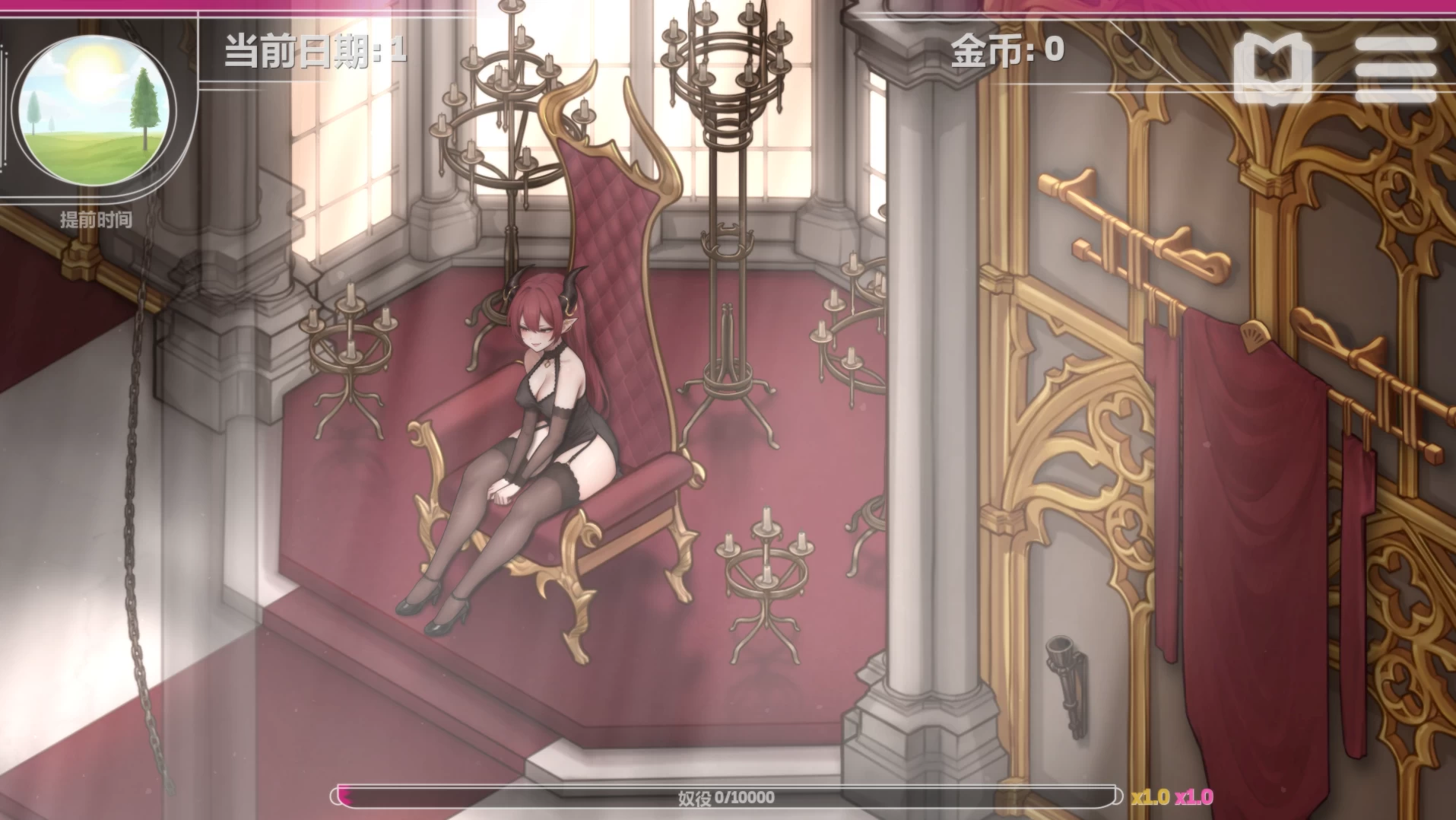 【独家自购】恶魔女王的诱惑0.4.0.0官中高级赞助版【PC+安卓+精品互动SLG/凌辱/调教/步兵+作弊】/Seduction Of The Demon Queen【816M】