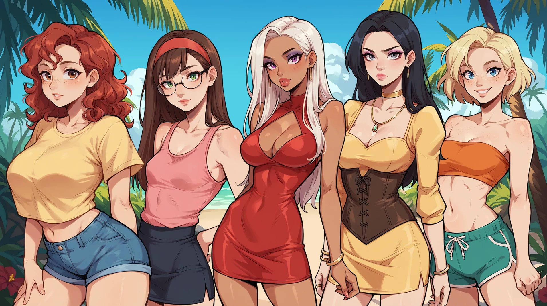 我的时间循环后宫假期1.6官中步兵版【PC+安卓+日系SLG】/My Harem Vacation in a Time Loop【2.2G】