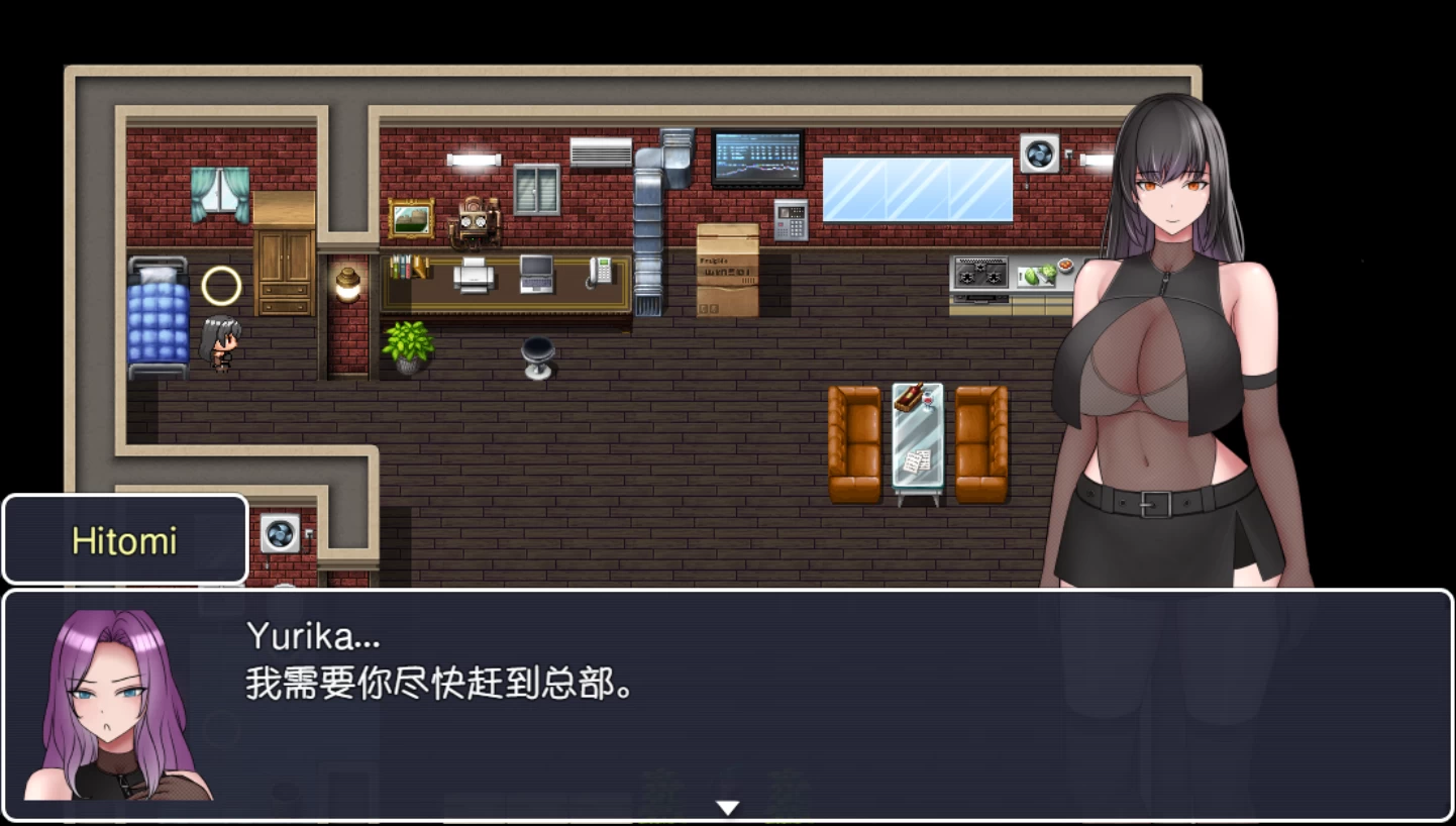 性感间谍：尤里卡0.09外挂汉化版【PC+安卓Mtool+日系精品RPG】 /Sexy Spy Yurika