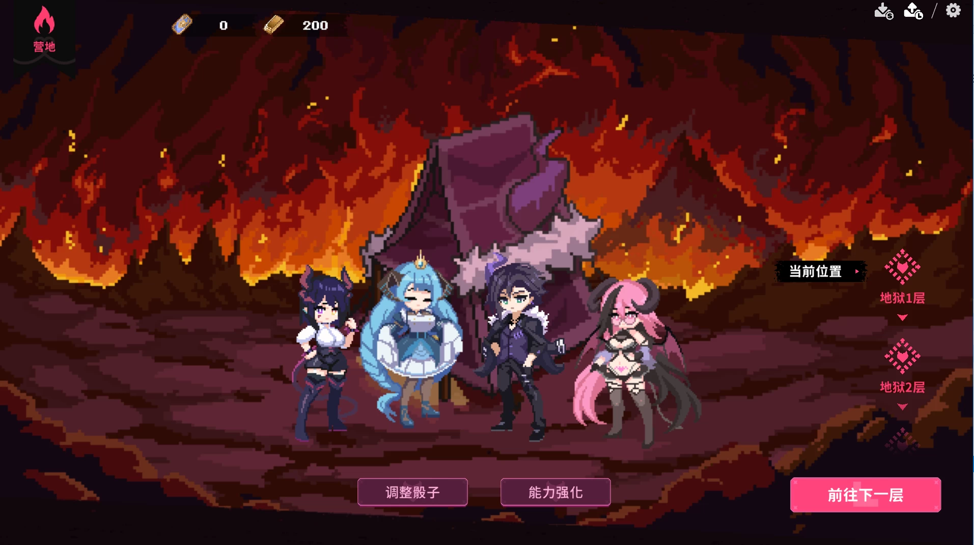 最终魔王是岳母1.0.0官中步兵版-2.10日新作发售【PC+大富翁互动SLG/后宫/全动态】/Married Into Hell【2.37G】