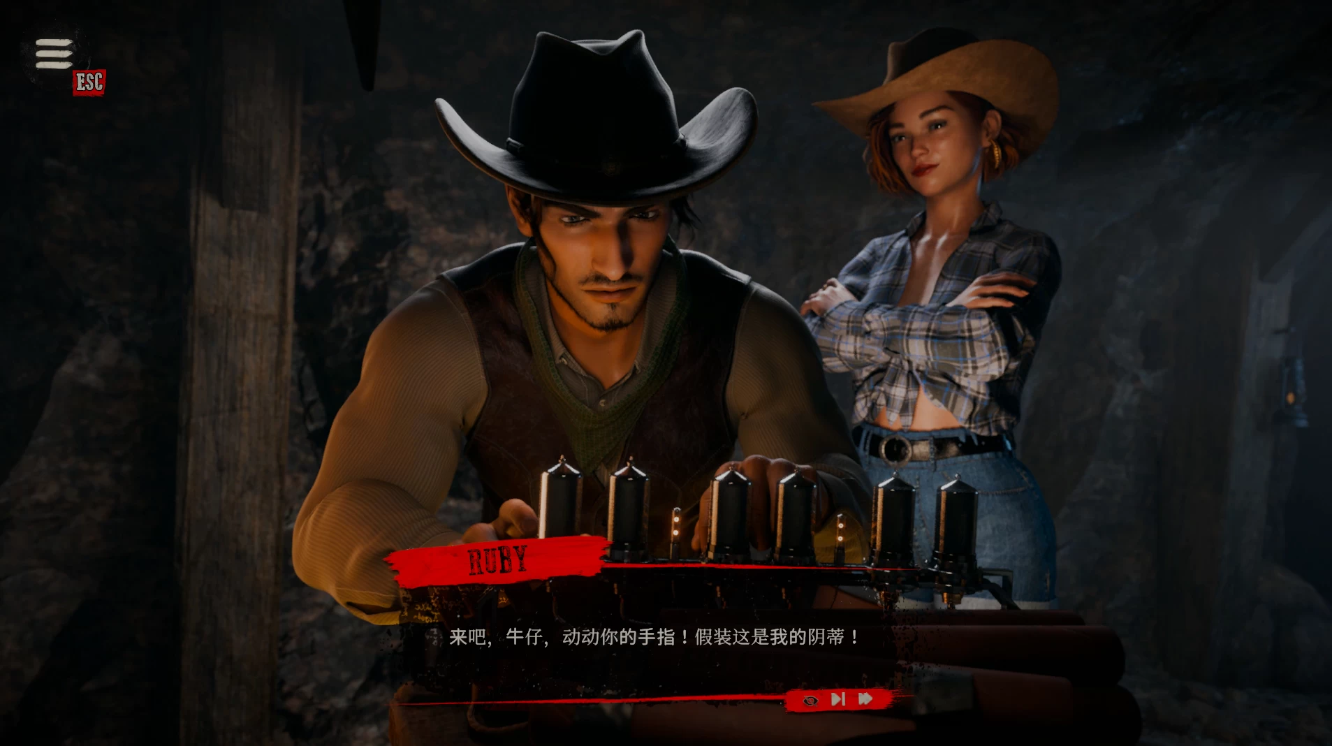 通缉:狂野荡妇1.0官中步兵版【PC+安卓模拟器+新作SLG/荒野大镖客风格】/WANTED: Wild Sluts【4.53G】