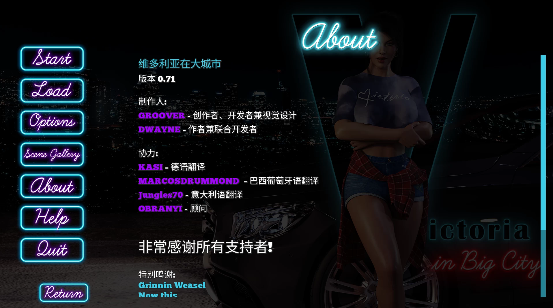 维多利亚在大城市0.71官中步兵版【PC+安卓+欧美SLG/精品+画廊】/Victoriain Big City【9.16G】