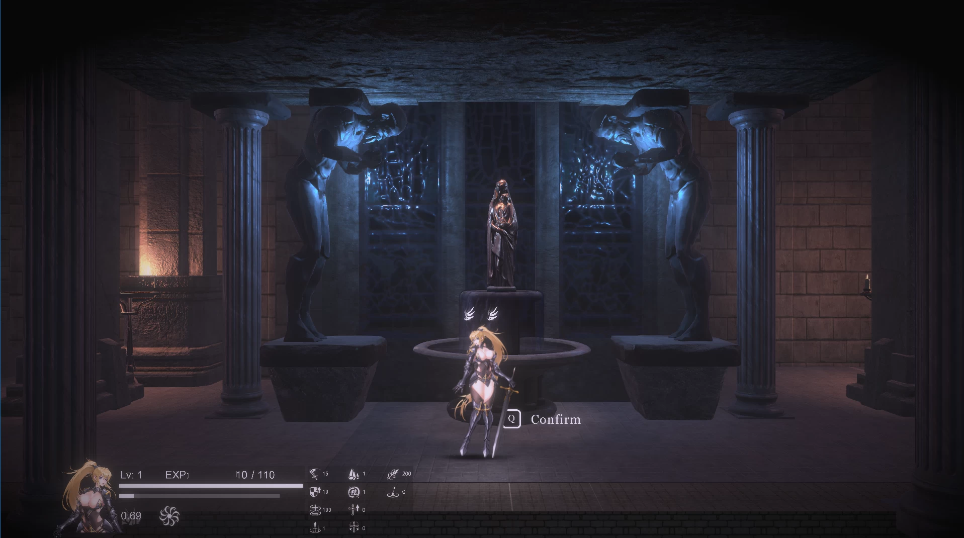 圣骑士复仇之夜官中步兵版【PC+安卓模拟器+ACT动作/精品/战斗H/触手/异种J+全CG存档】/Paladin's Revenge【5.62G】