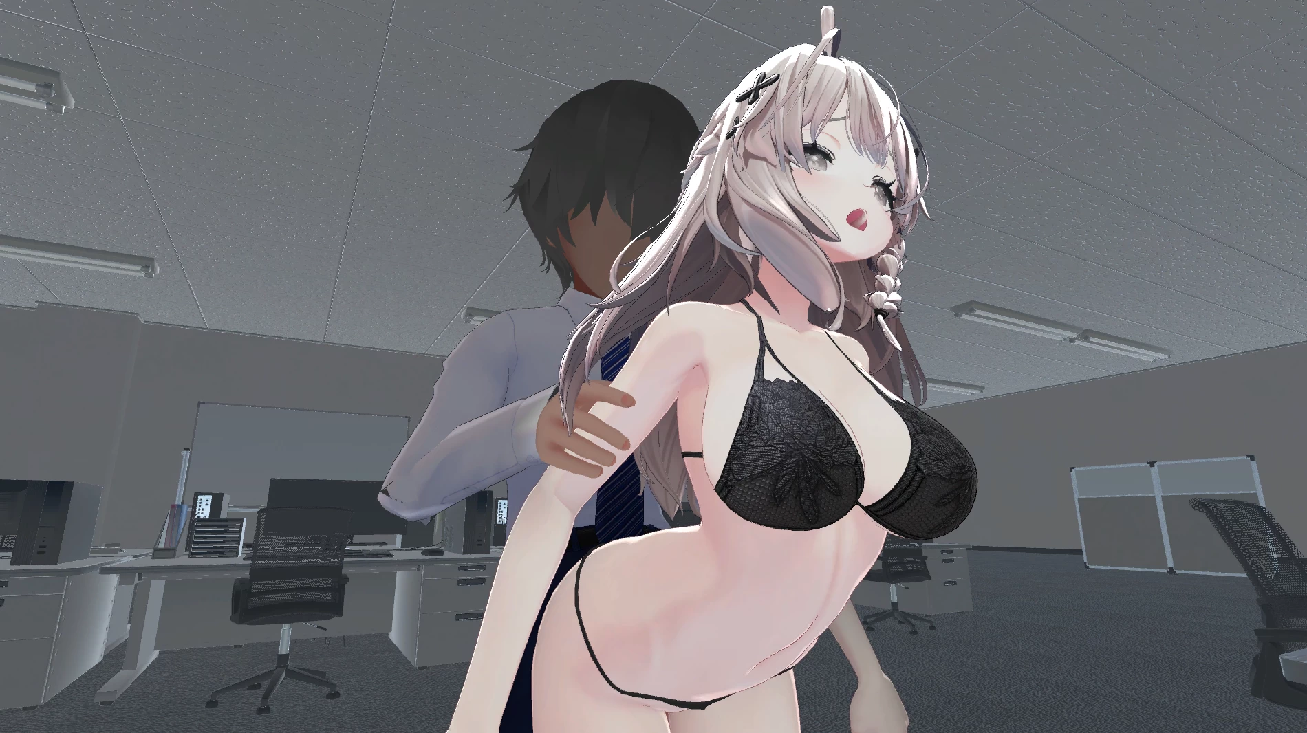 这下你也成了X处理课的一员1.1.2官方中文版【PC+安卓模拟器+3D互动SLG/调教/触摸/凌辱】/ これでお前も性処理課【1.91G】