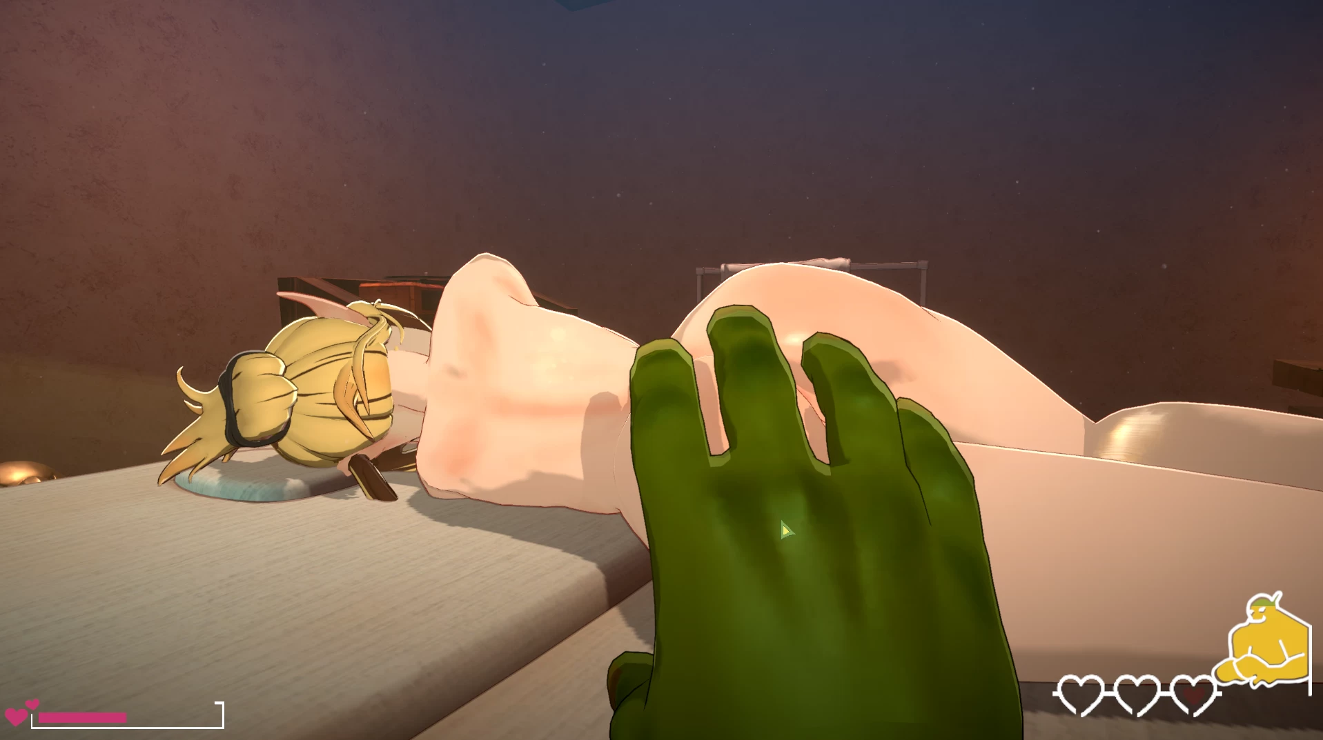 欧克按摩店0.7.20.23官中步兵版【PC+安卓模拟器+3D互动SLG/按摩/触摸/揉捏/睡J+存档】/Orc Massage【16G】