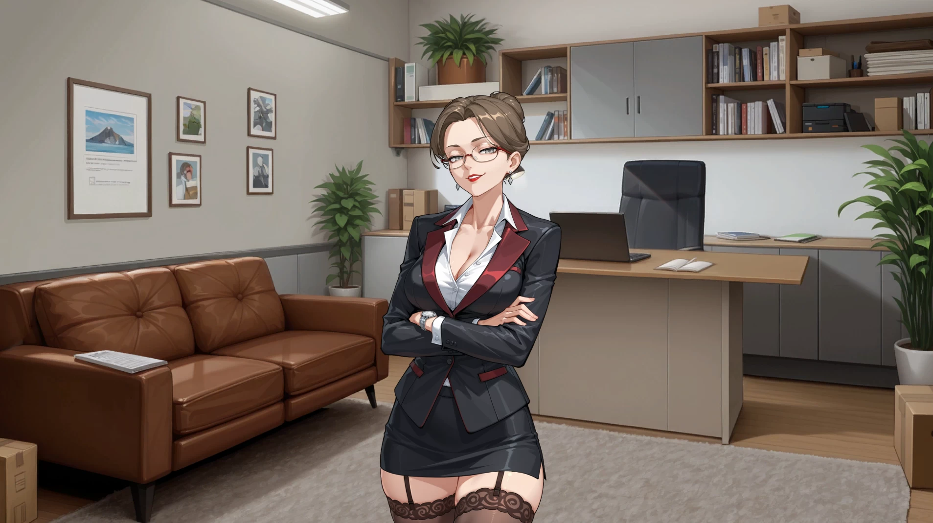 AV经理1.0官中步兵版【PC+安卓模拟器+直播调教SLG/养成】/AV Sex Manager【3.3G】