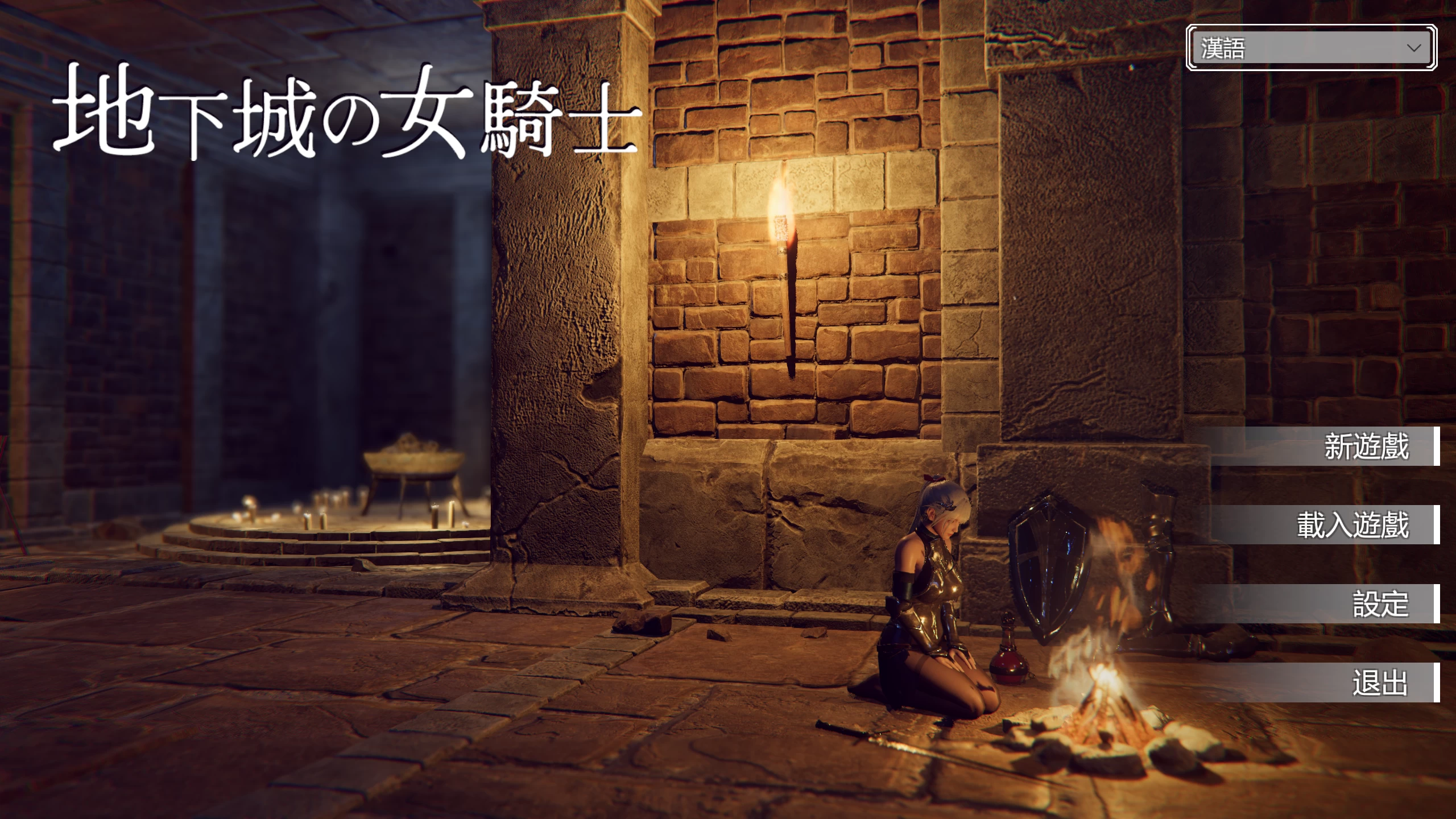 地下城女骑士【PC+3D动作ACT/精品/爆衣/全动态/自由探索/H魂游/卖春】【2G】