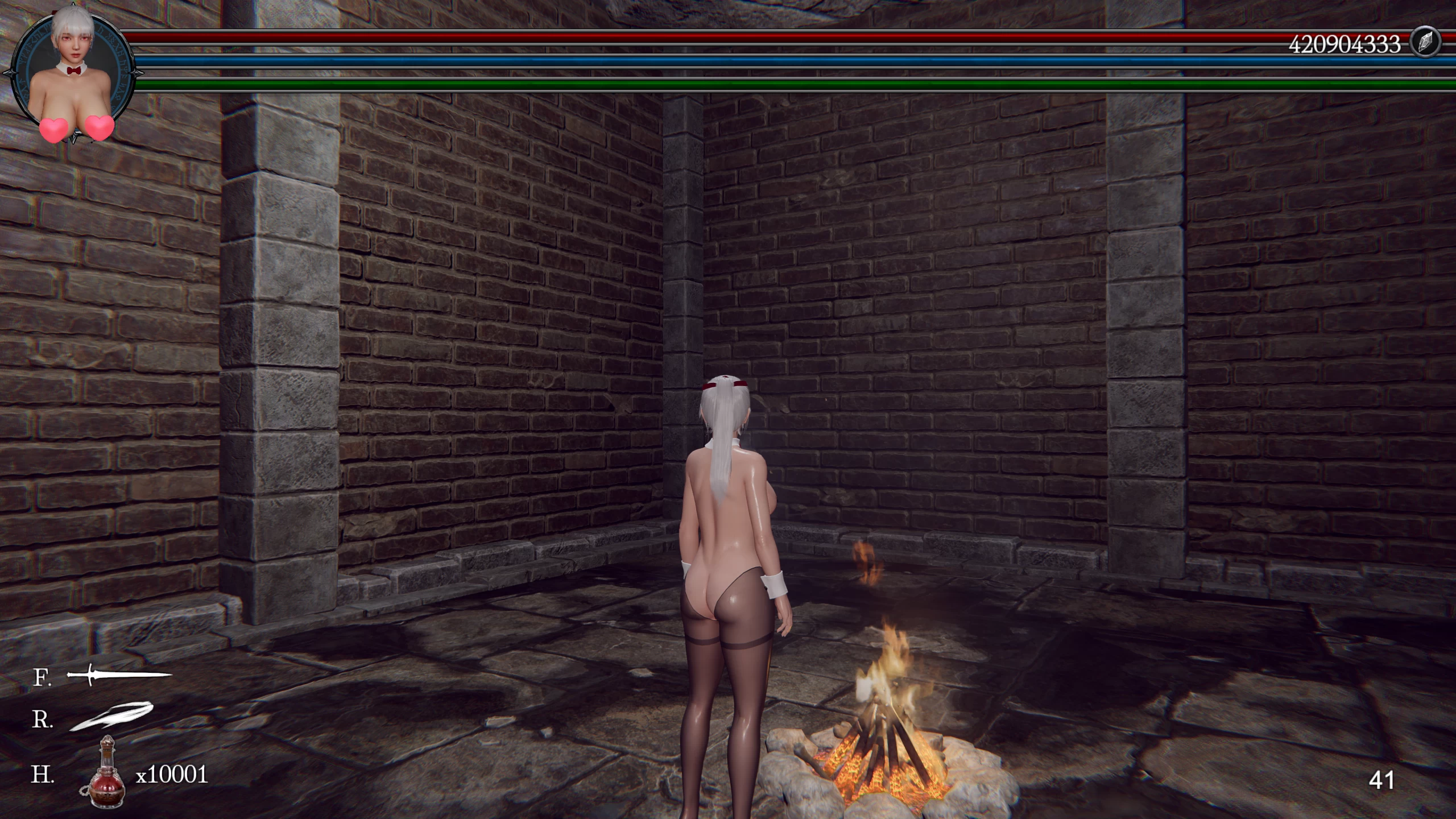 地下城女骑士【PC+3D动作ACT/精品/爆衣/全动态/自由探索/H魂游/卖春】【2G】