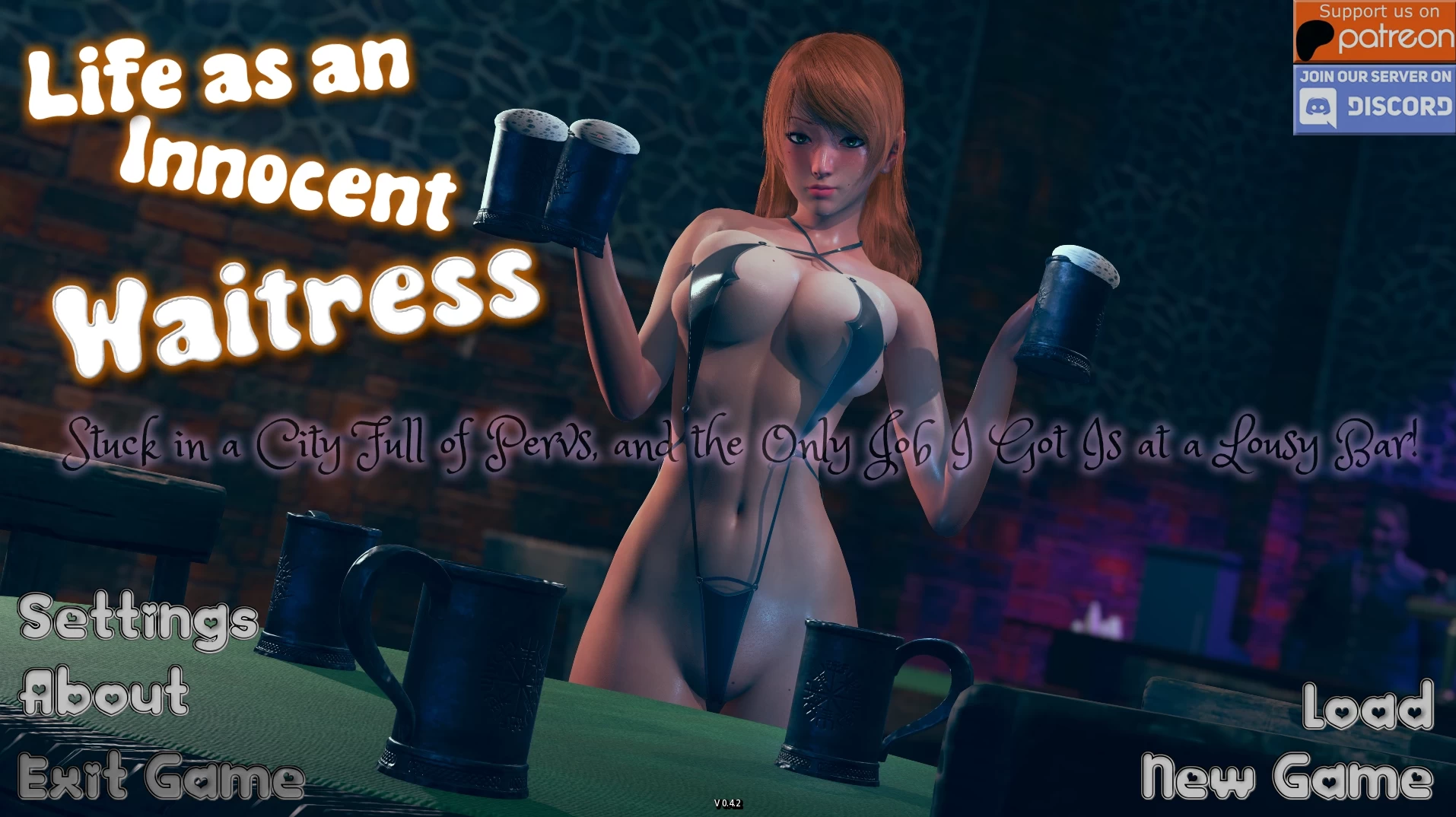 作为一名无辜女服务员的生活0.4.2外挂汉化版【PC+安卓生肉+模拟经营SLG/类腐败之城】/Life as an Innocent Waitress【3.6G】【会员点菜】